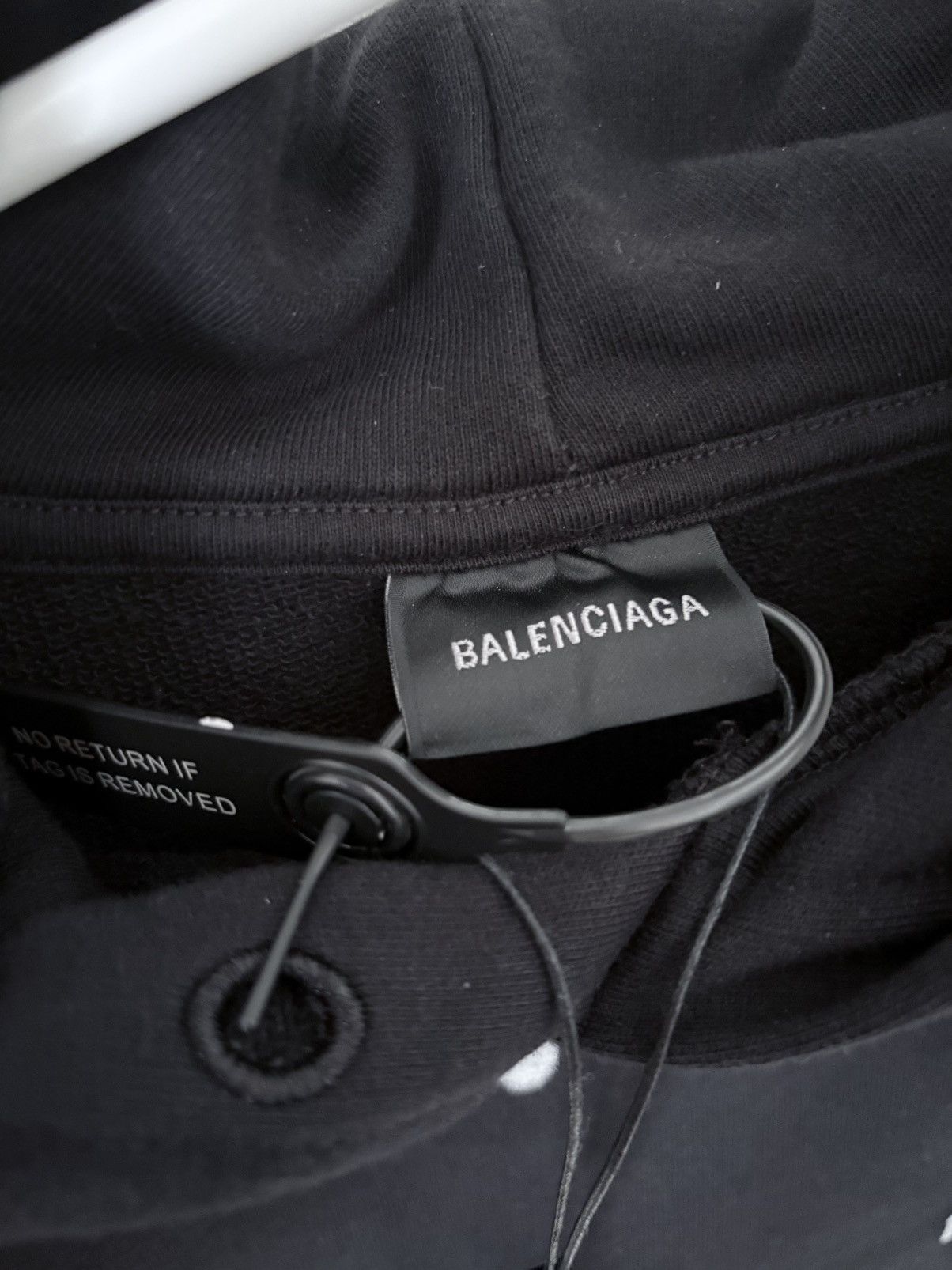Balenciaga Balenciaga Hand Drawn Logo Hoodie Size US M / EU 48-50 / 2 - 3 Thumbnail