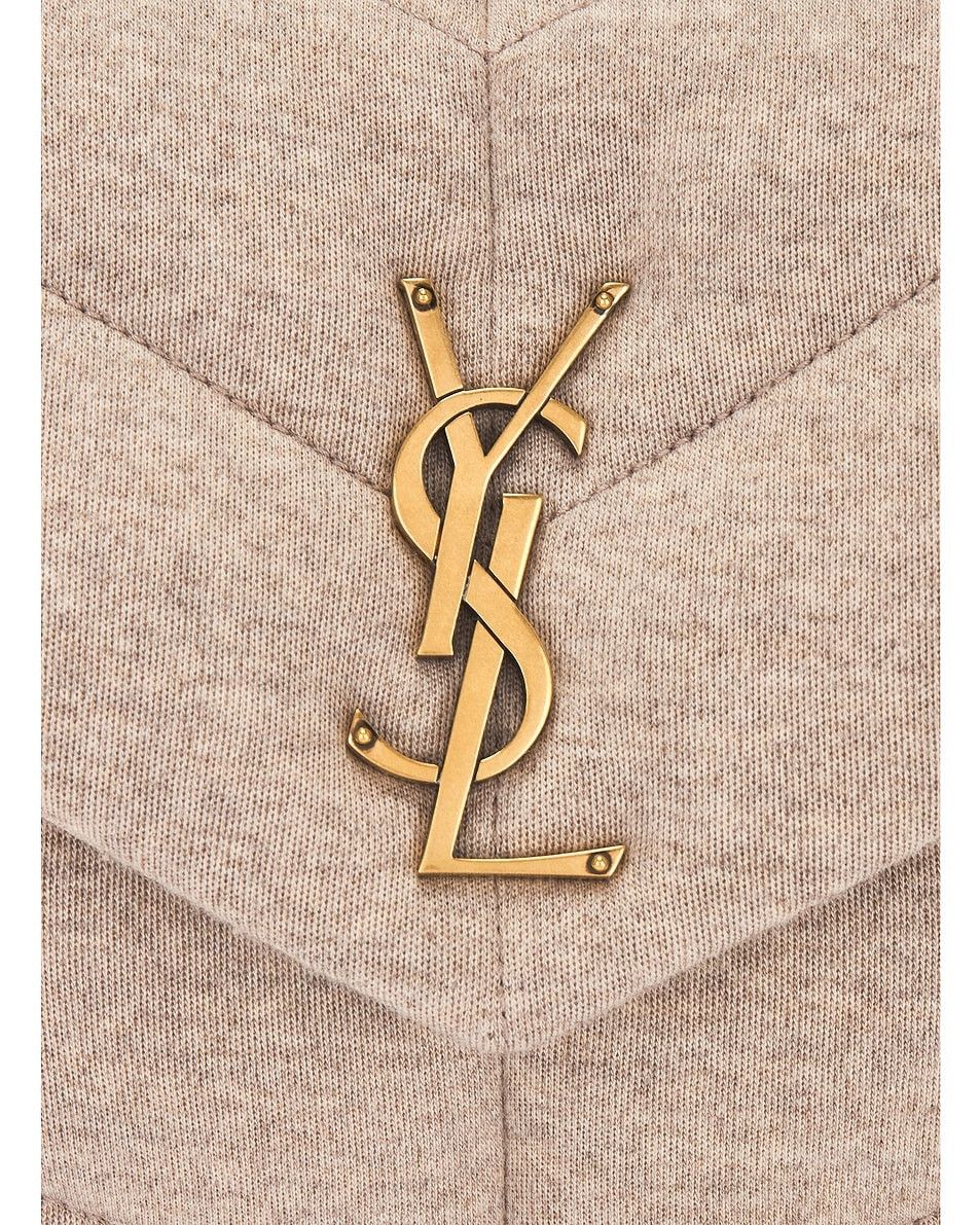 Saint Laurent Paris o1b1hav110225 Size: OS / Small Puffer Chain Bag in Beige Size ONE SIZE - 8 Thumbnail