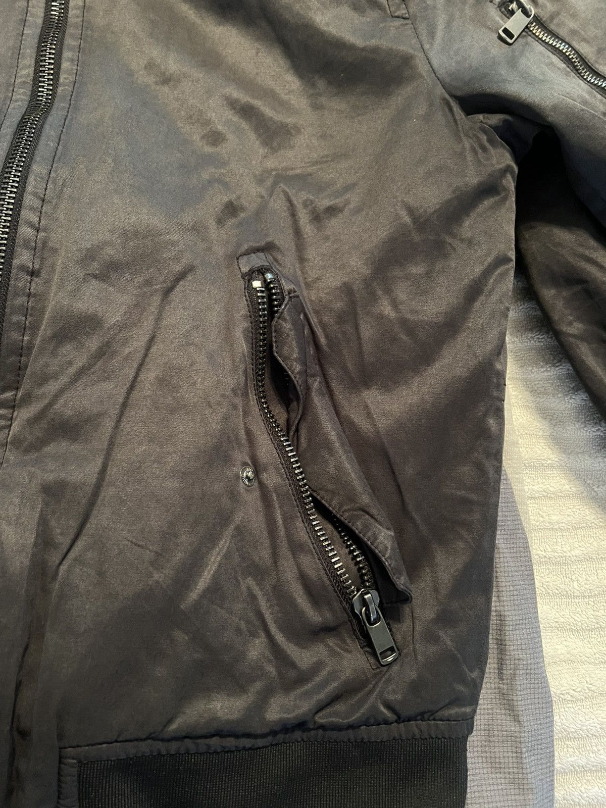 H&M H&M Quilted Bomber Jacket, Black Size US M / EU 48-50 / 2 - 6 Thumbnail