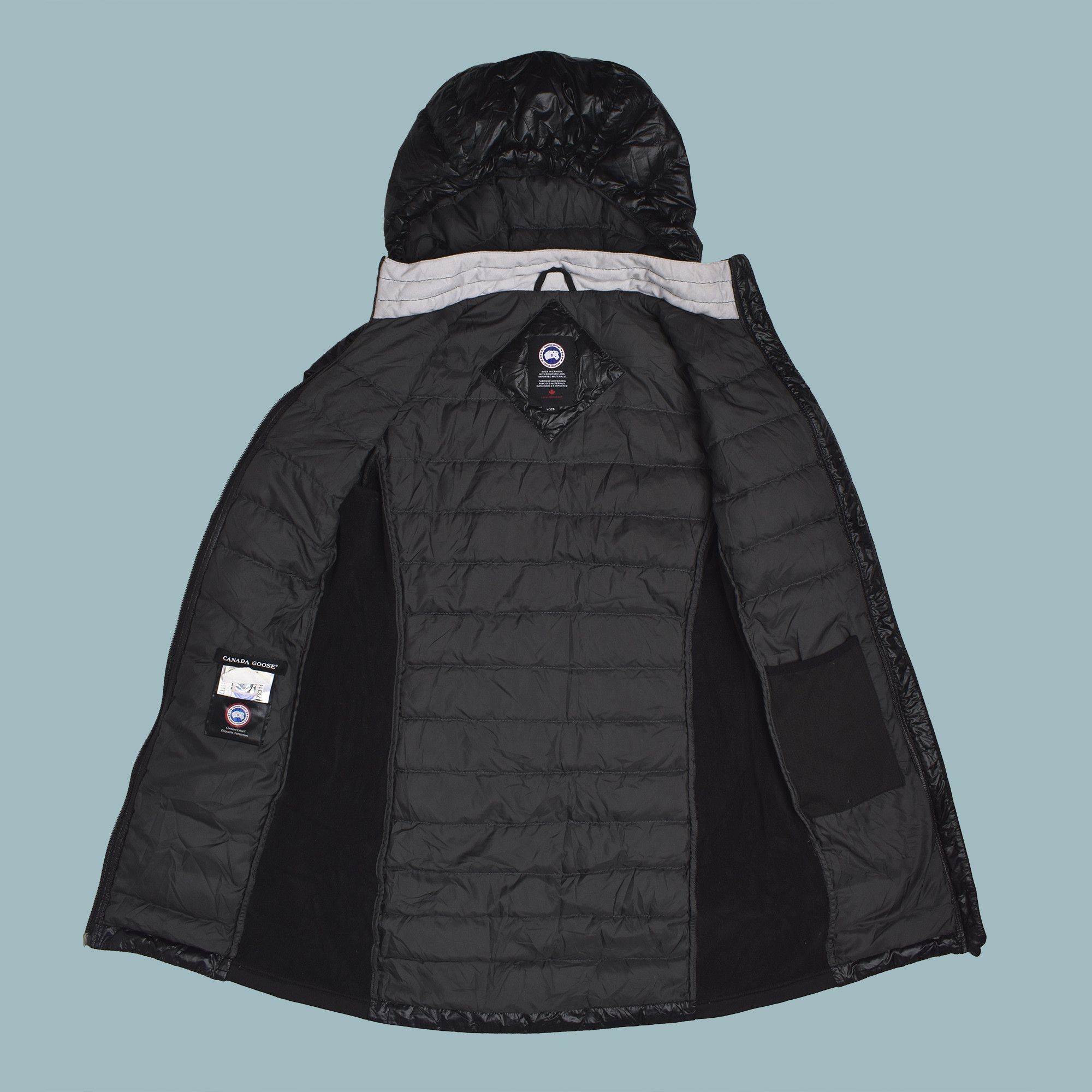 Canada Goose CANADA GOOSE HyBridge® Lite Hooded Coat BLACK Lightly used Size XS / US 0-2 / IT 36-38 - 3 Thumbnail