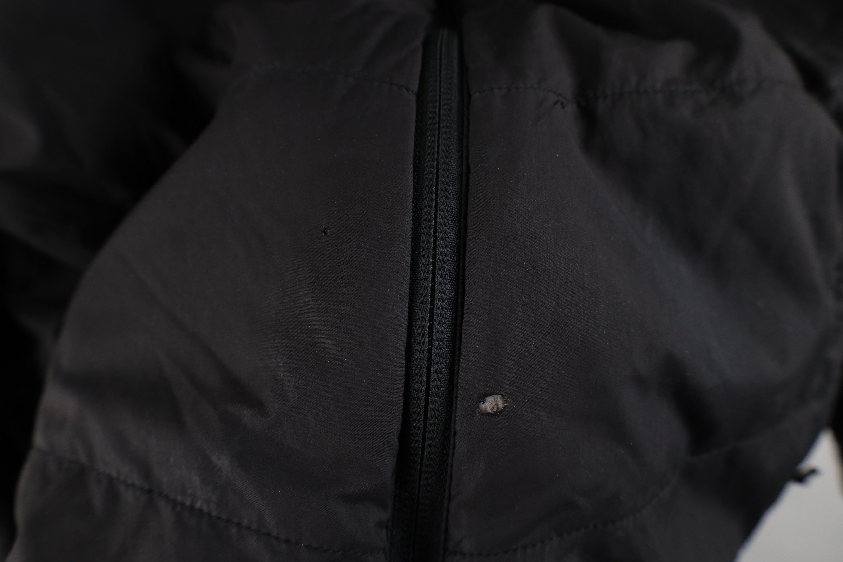 The North Face × Vintage The North Face Spell Out Micro Puffer Full Zip Jacket Size US M / EU 48-50 / 2 - 6 Thumbnail