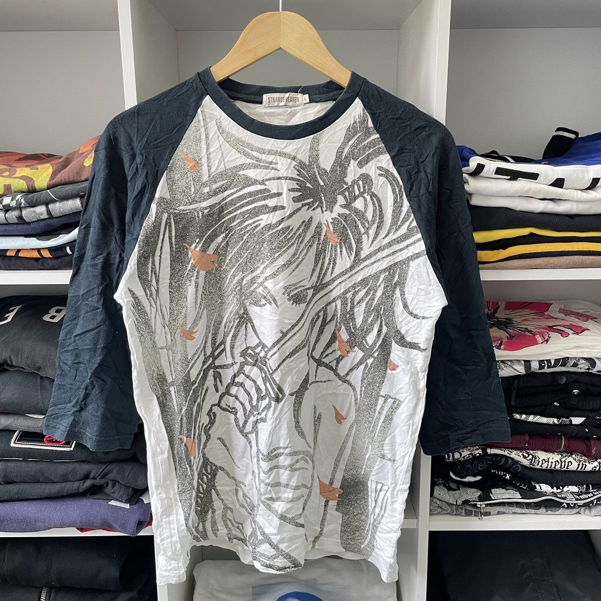 Hysteric Glamour 🇯🇵 2000s Strange Heaven “ samurai girl “Longsleeve Size US M / EU 48-50 / 2 - 1 Thumbnail
