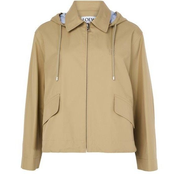 Loewe LOEWE Hooded Brown Beige Cotton Parka Jacket New & Authentic Size M / US 6-8 / IT 42-44 - 1 Thumbnail
