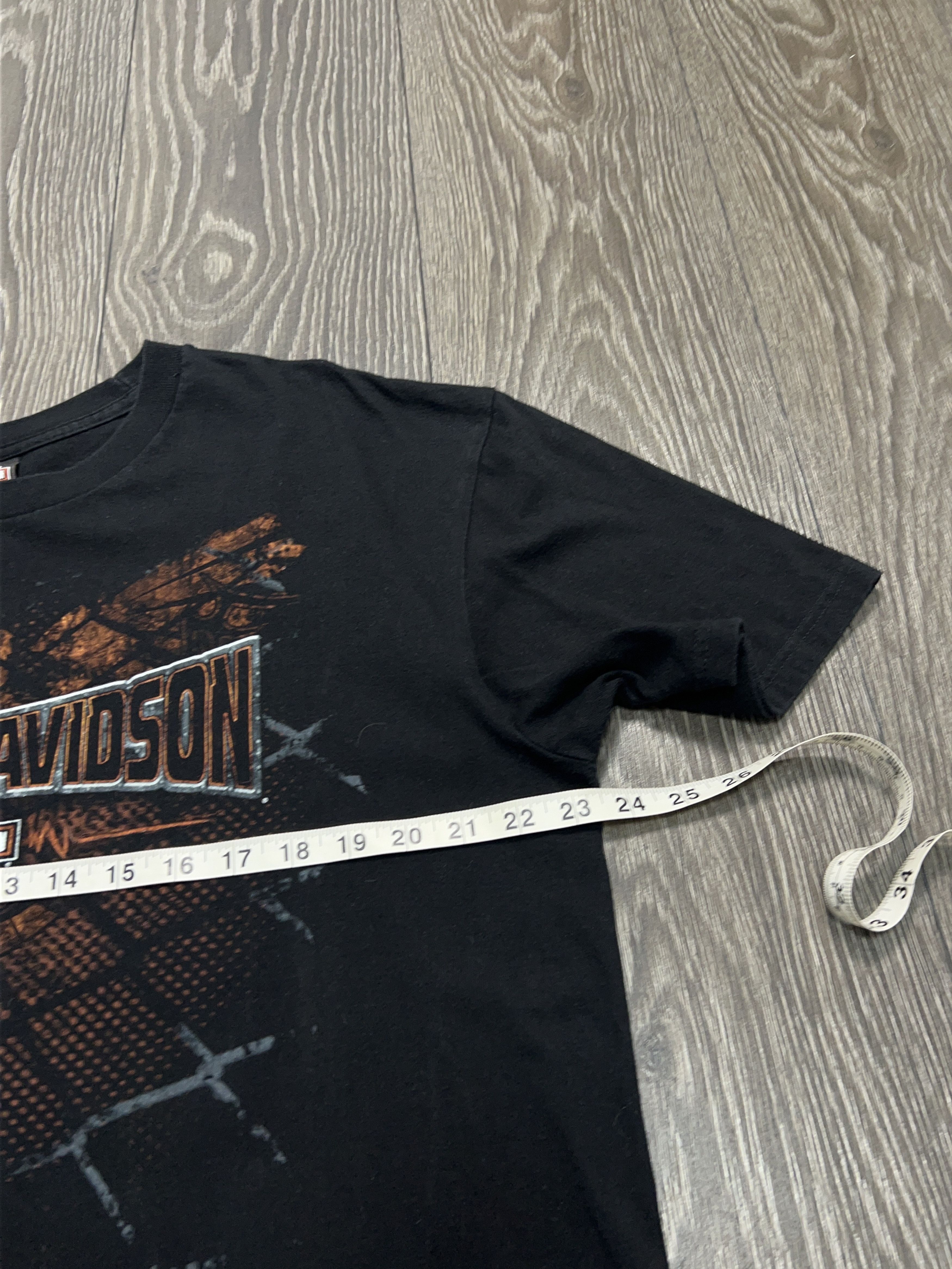 Harley Davidson Warr's London England Motorcycles Biker T Shirt Big Logo Size US XL / EU 56 / 4 - 6 Thumbnail