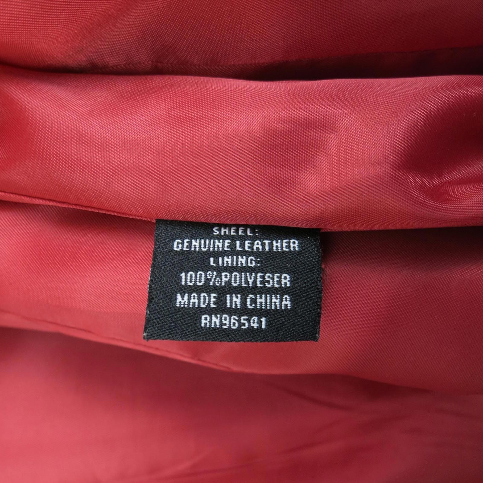 Other FourteenZero Genuine Leather Red Jacket Size L Size L / US 10 / IT 46 - 6 Thumbnail