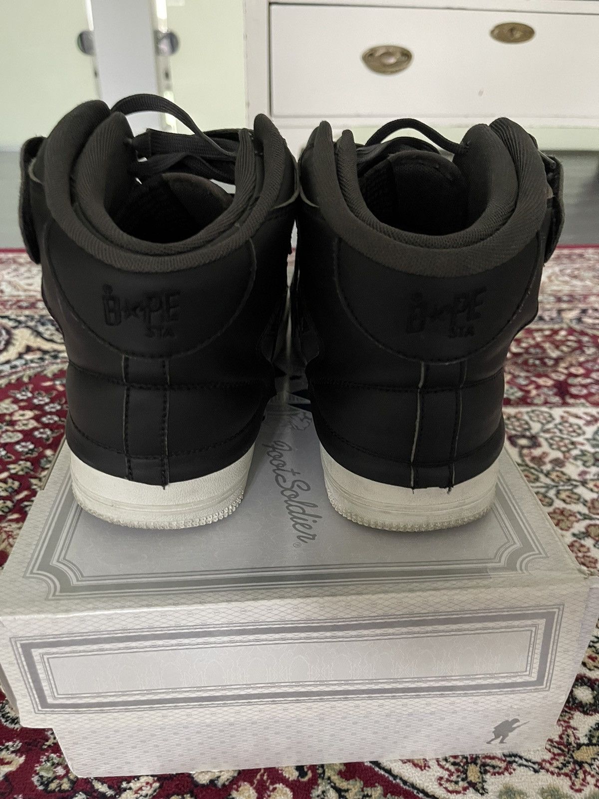 Bape Bapesta Mid (FW19) Size US 10 / EU 43 - 4 Thumbnail