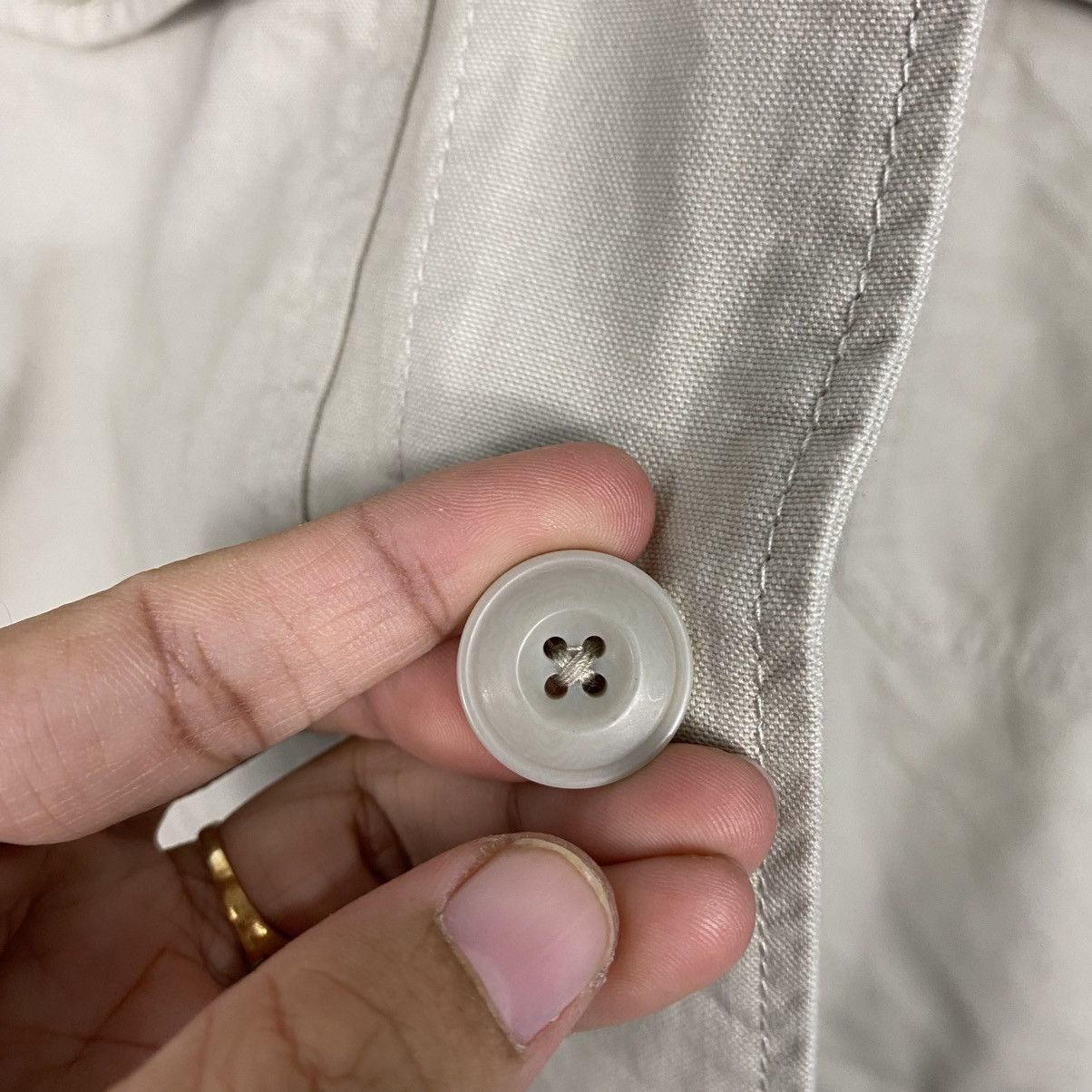 Japanese Brand 📌Button Chore Jacket Worker Uniqlo Undercover Size US S / EU 44-46 / 1 - 16 Thumbnail