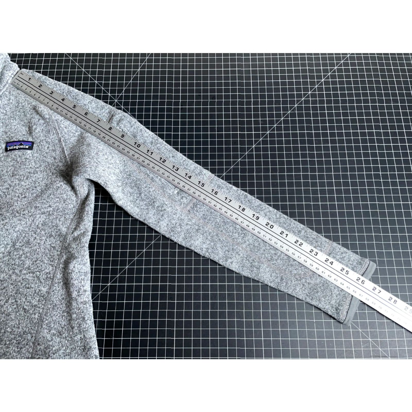 Patagonia Patagonia Better Sweater Women's Small Gray 1/4 Zip Fleece Pullover Jacket Obsolete: No Size S / US 4 / IT 40 - 7 Thumbnail