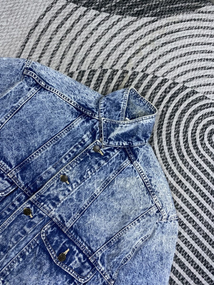 Japanese Brand Vintage Bell Scott Blue Washed Baggy Trucker Denim Jacket Size M / US 6-8 / IT 42-44 - 8 Thumbnail