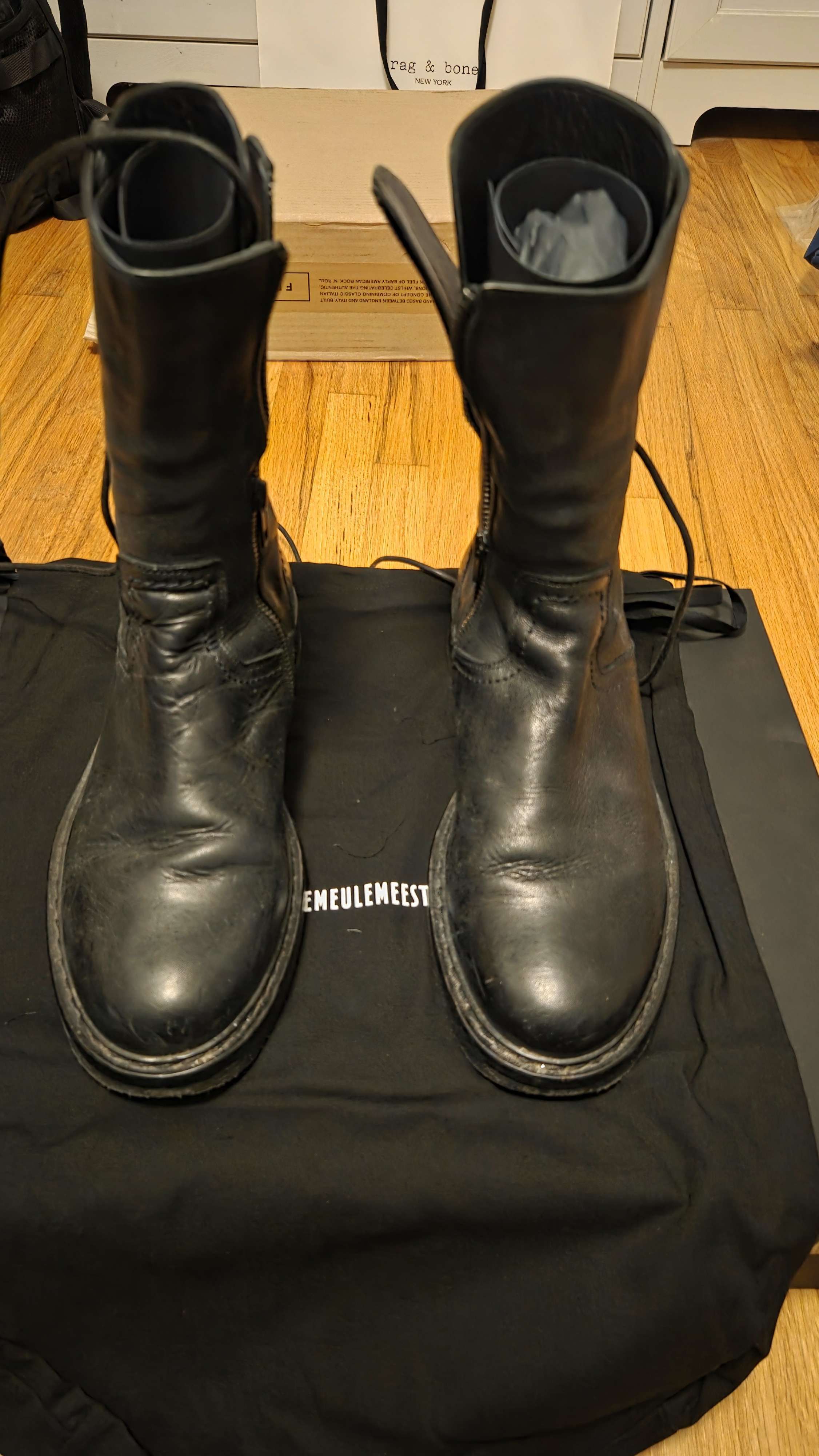Ann Demeulemeester Ann Demeulemeester boots 41 Size US 7 / EU 40 - 1 Thumbnail