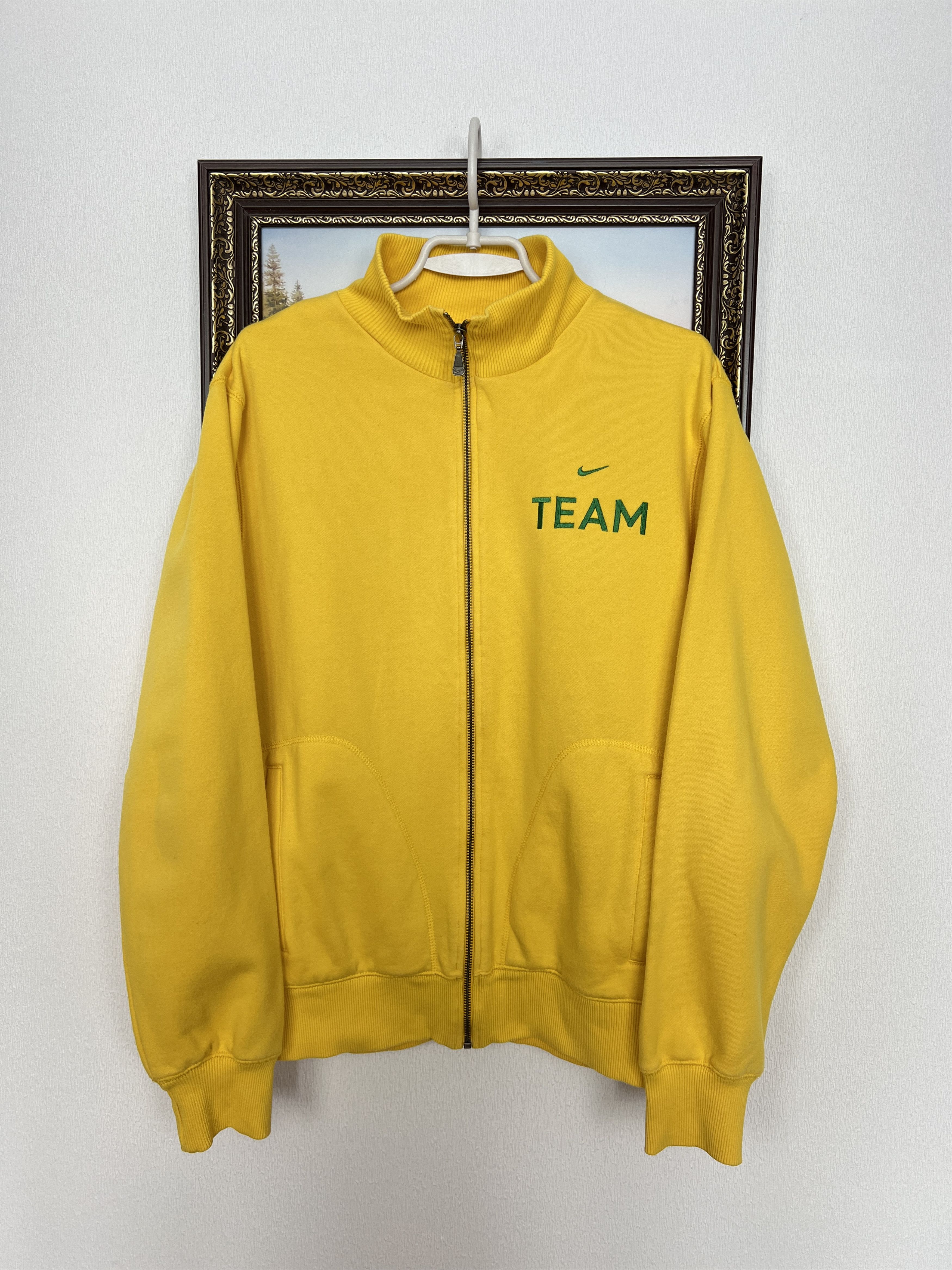 Nike Vintage Nike Team Brazil Football Jacket Soccer Track Top Size US M / EU 48-50 / 2 - 1 Thumbnail