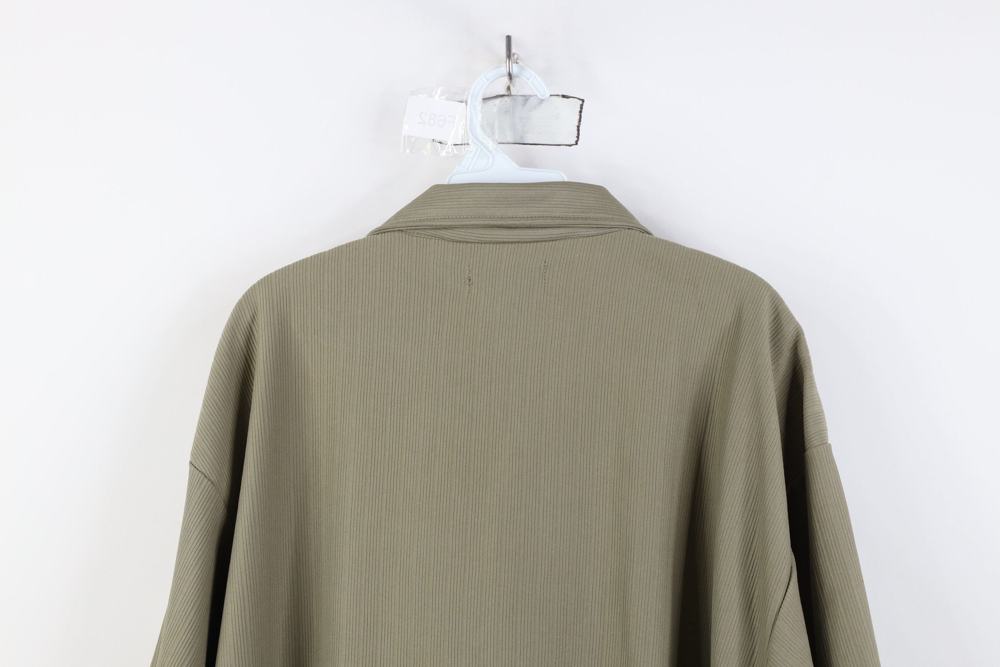 Vintage Vintage 90s Y2K Streetwear Knit Camp Collar Button Shirt Size US XL / EU 56 / 4 - 14 Thumbnail
