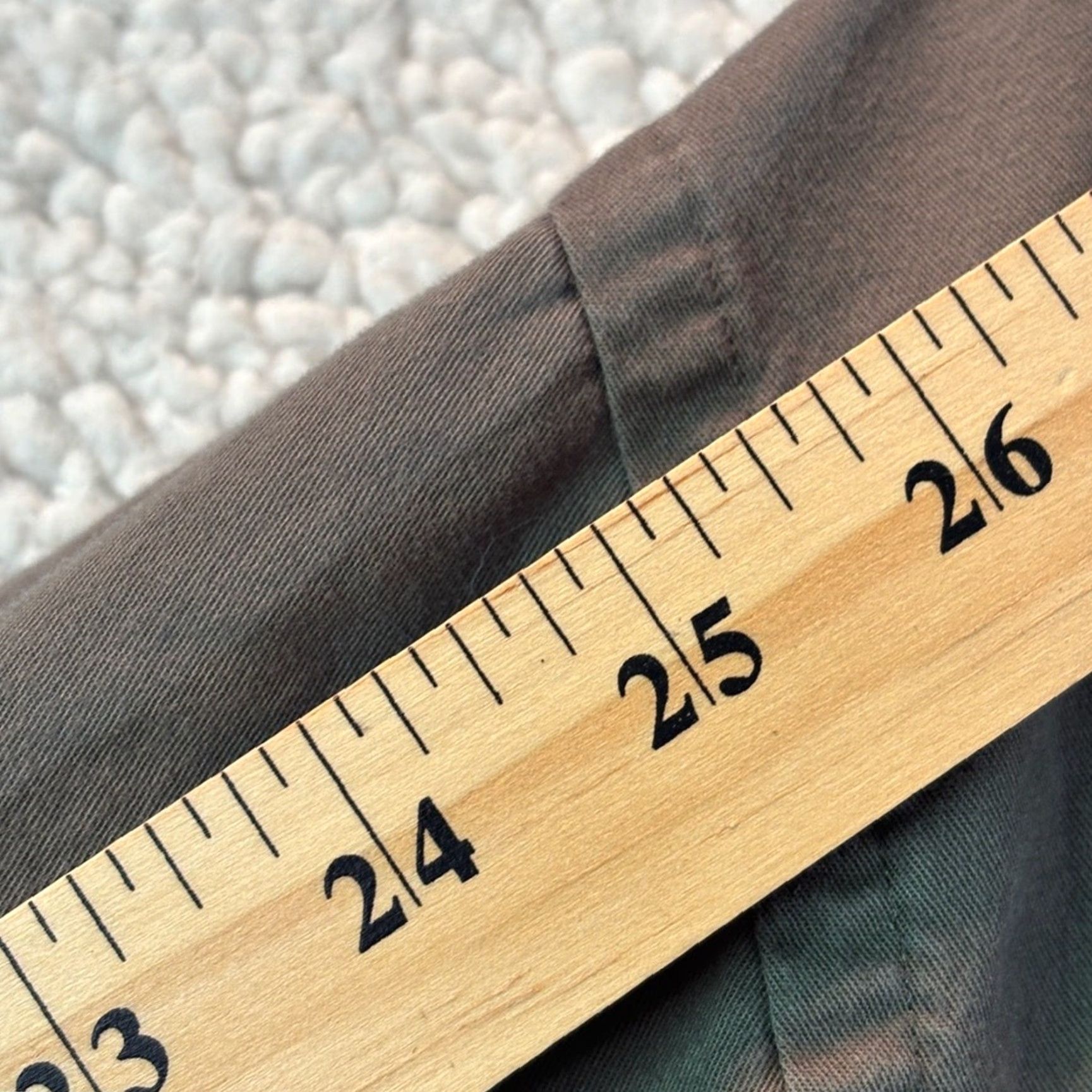 Lands' End VINTAGE Lands' End Direct Merchants Heavyweight Cotton Shirt L Brown Men’s L Long Sleeve Regular 100% Cotton Earth Tone Back Shoulder Pleat 1990s Size US L / EU 52-54 / 3 - 6 Thumbnail