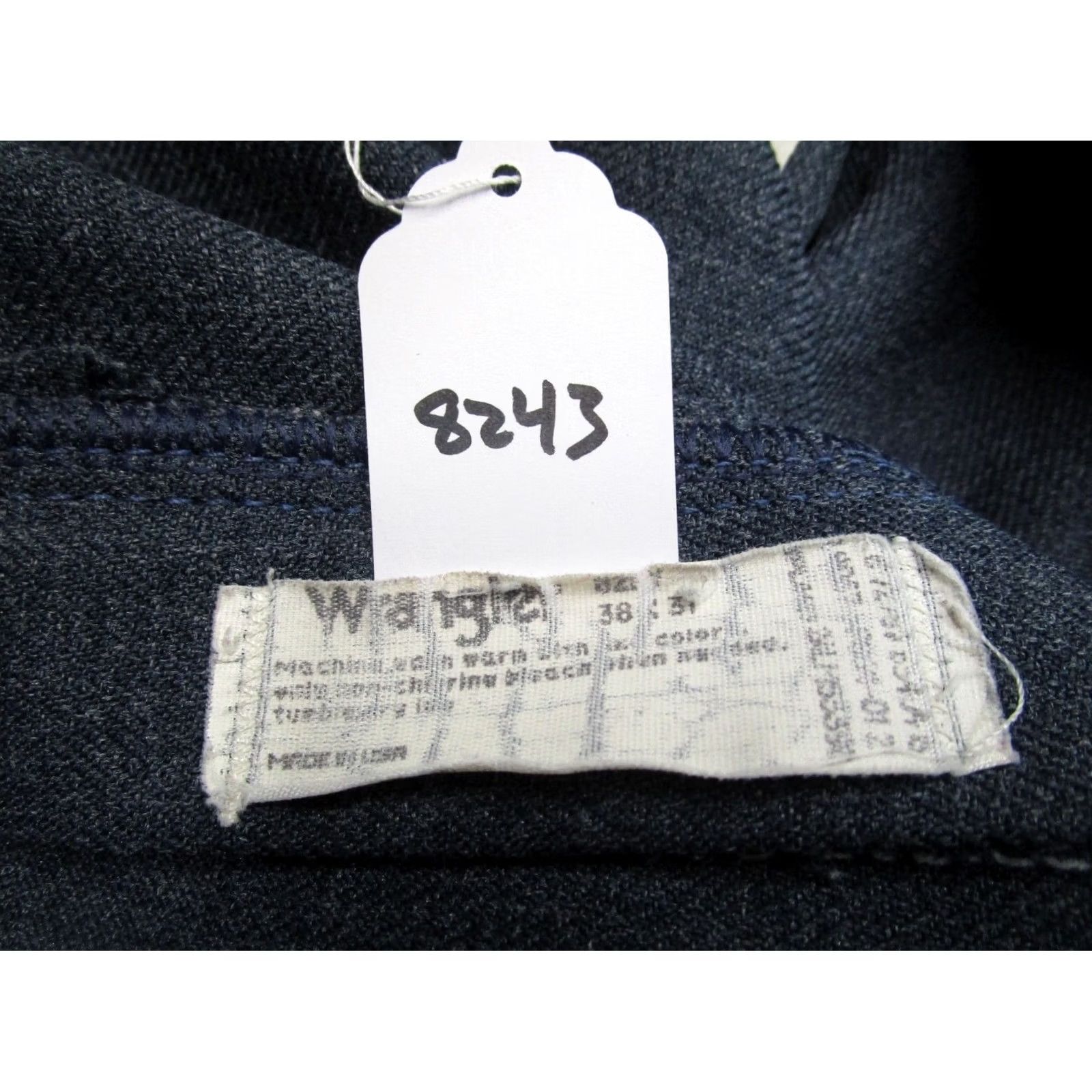 Wrangler VINTAGE Wrangler Pants Men 36x32 Blue Bootcut Slacks Western Cowboy Trousers USA Size US 36 / EU 52 - 8 Thumbnail