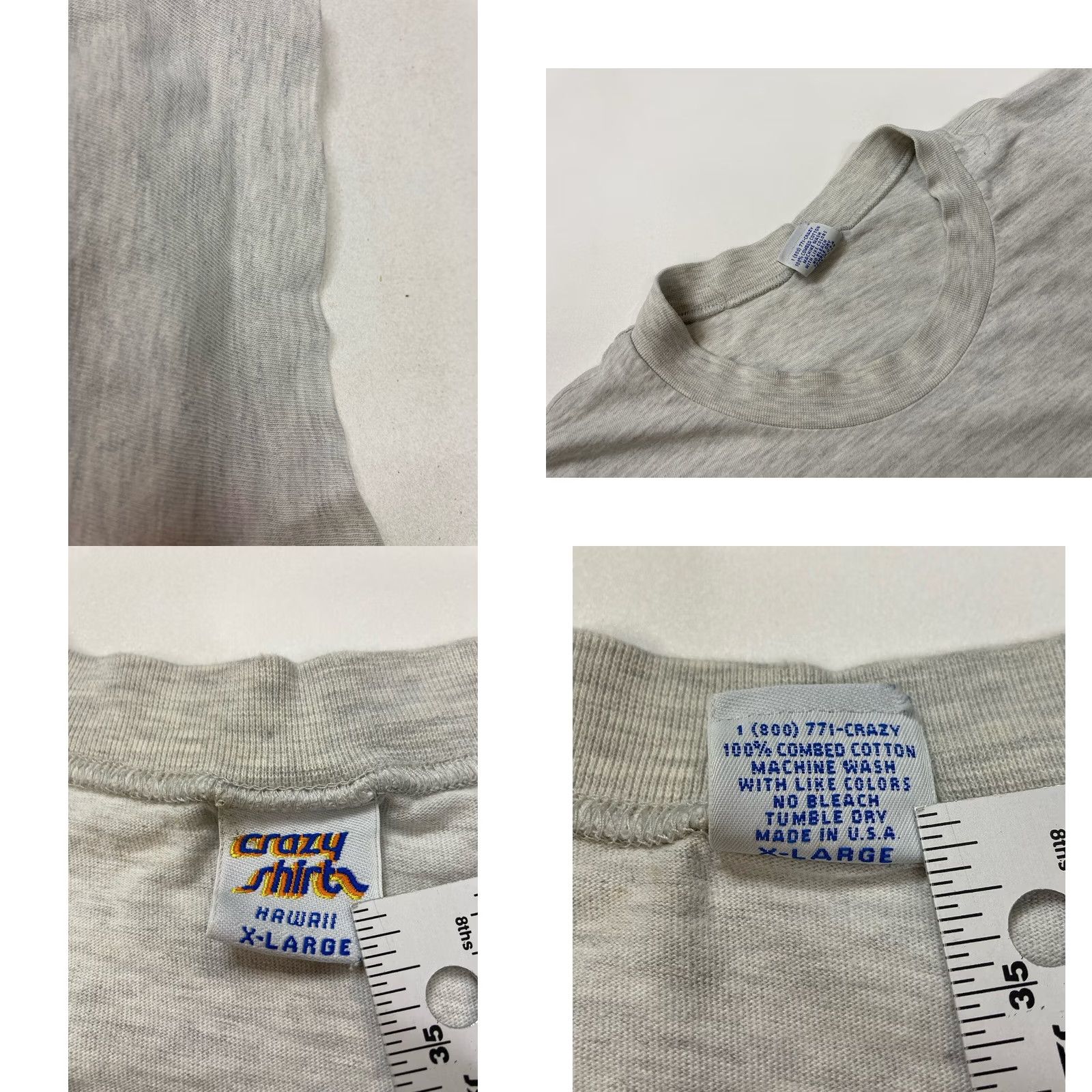 Vintage VINTAGE Crazy Shirts Shark Bait Brew Graphic T-shirt Men XL 90s Single Stitch Size US XL / EU 56 / 4 - 8 Thumbnail