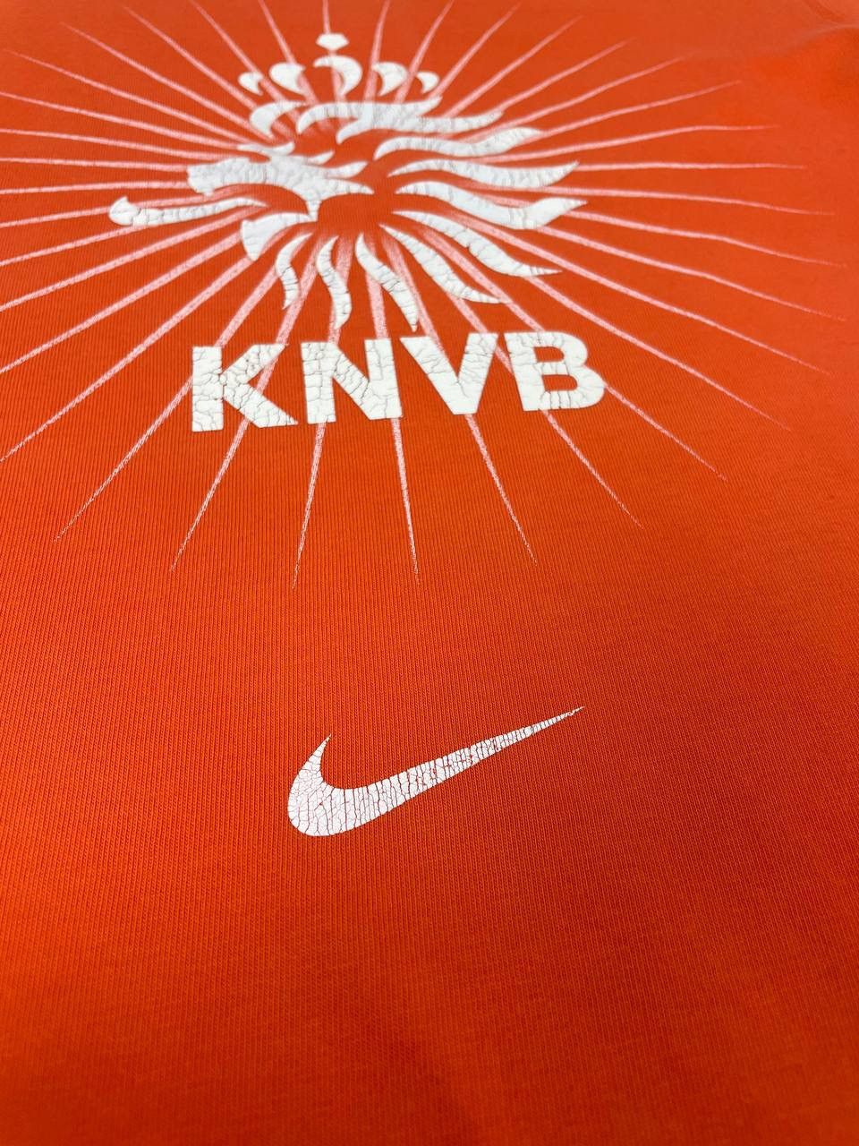 Nike Vintage Nike Nederland KNVB T-Shirt Center Swoosh 00s Soccer Size US M / EU 48-50 / 2 - 6 Thumbnail