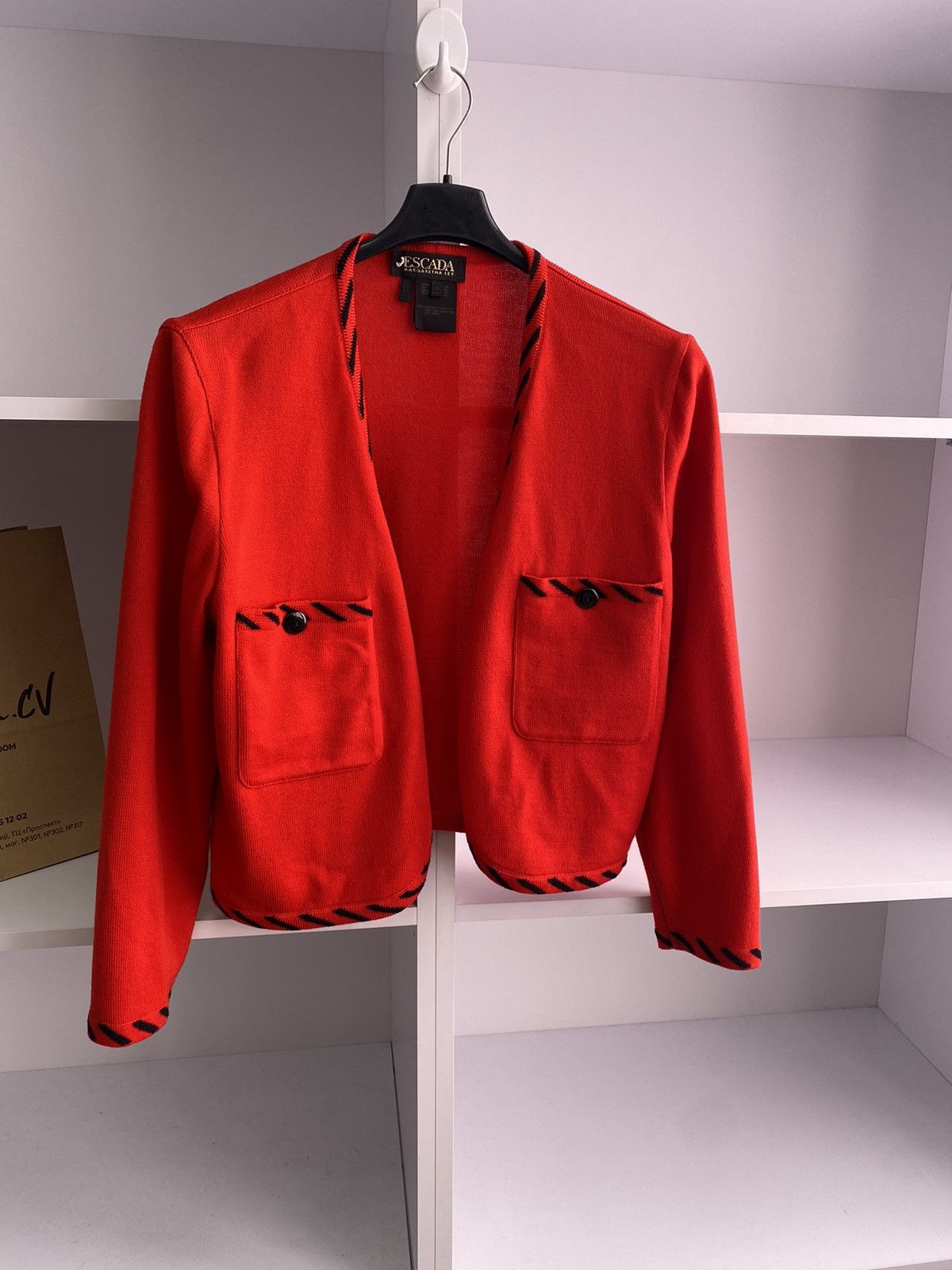 Escada × Vintage Vintage Escada women's luxury cardigan Size XS / US 0-2 / IT 36-38 - 5 Thumbnail