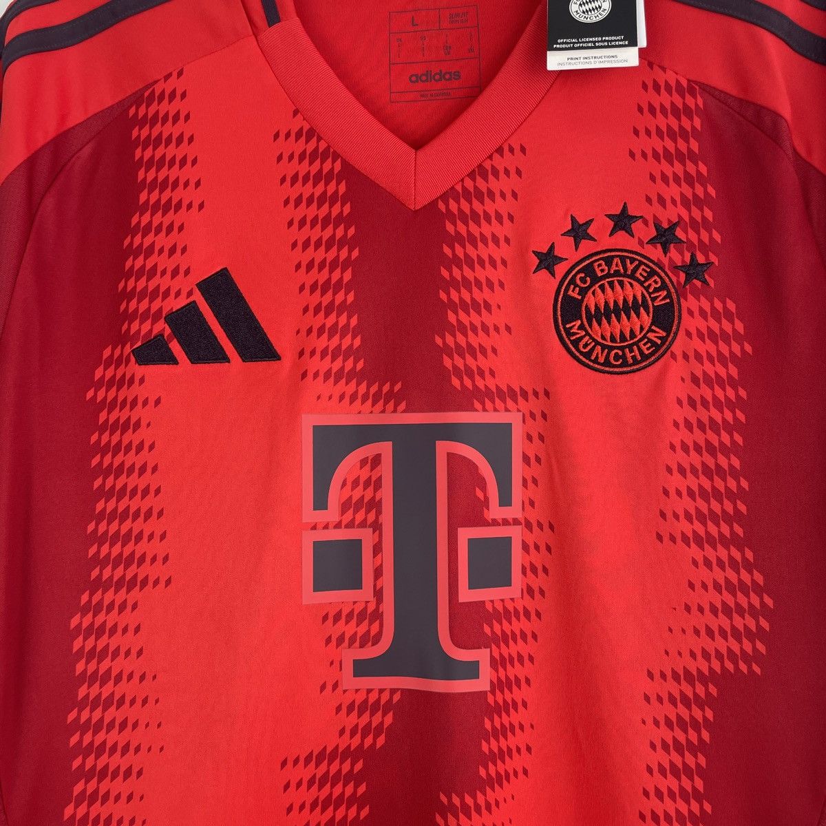 Adidas Bayern Munich Josip Stanisic Home Jersey Shirt Men 2024/2025 Size US L / EU 52-54 / 3 - 3 Thumbnail