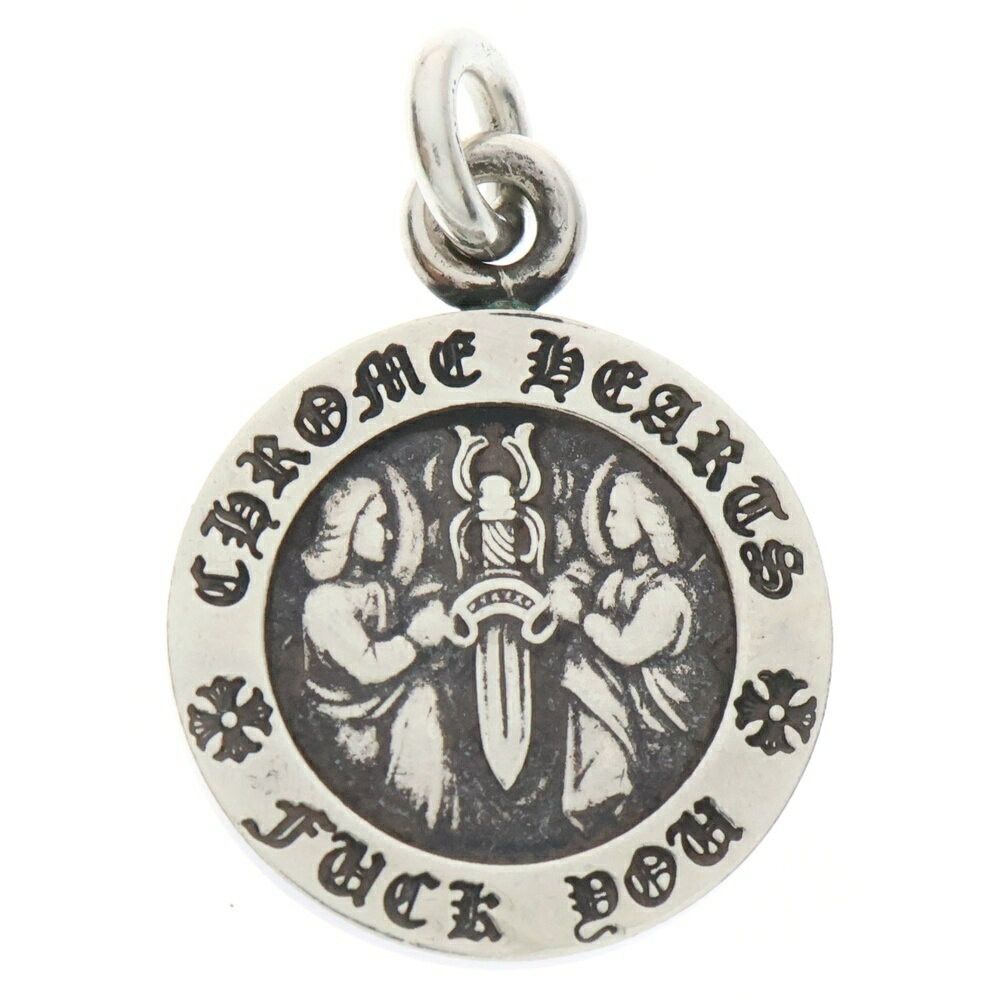 Chrome Hearts Chrm Angl Mdl V1 Angel Medal Charm Pendant