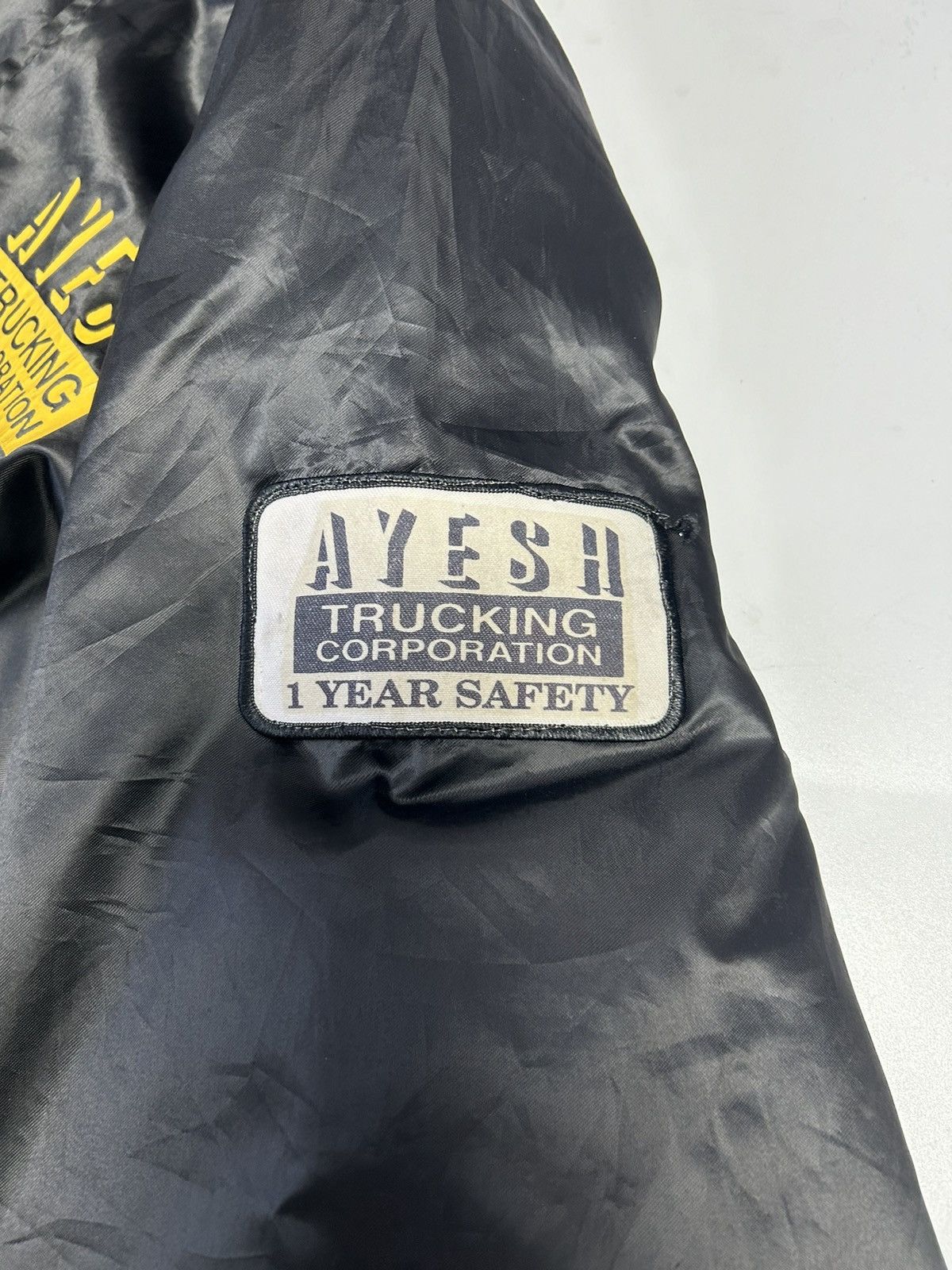 Vintage WEST ARK NYLON AYESH TRUCKING BOMBER JACKET Size US M / EU 48-50 / 2 - 4 Thumbnail