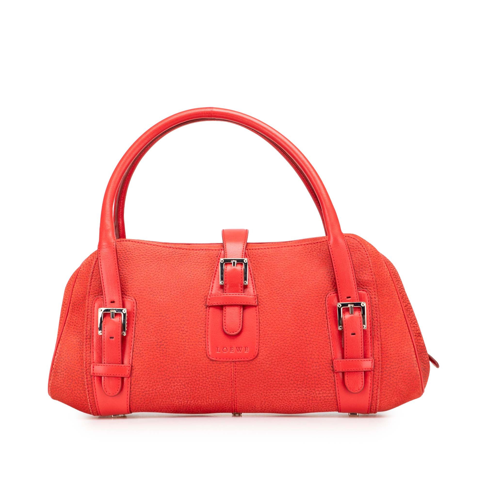 Loewe LOEWE Nubuck Senda Handbag Size ONE SIZE - 1 Thumbnail