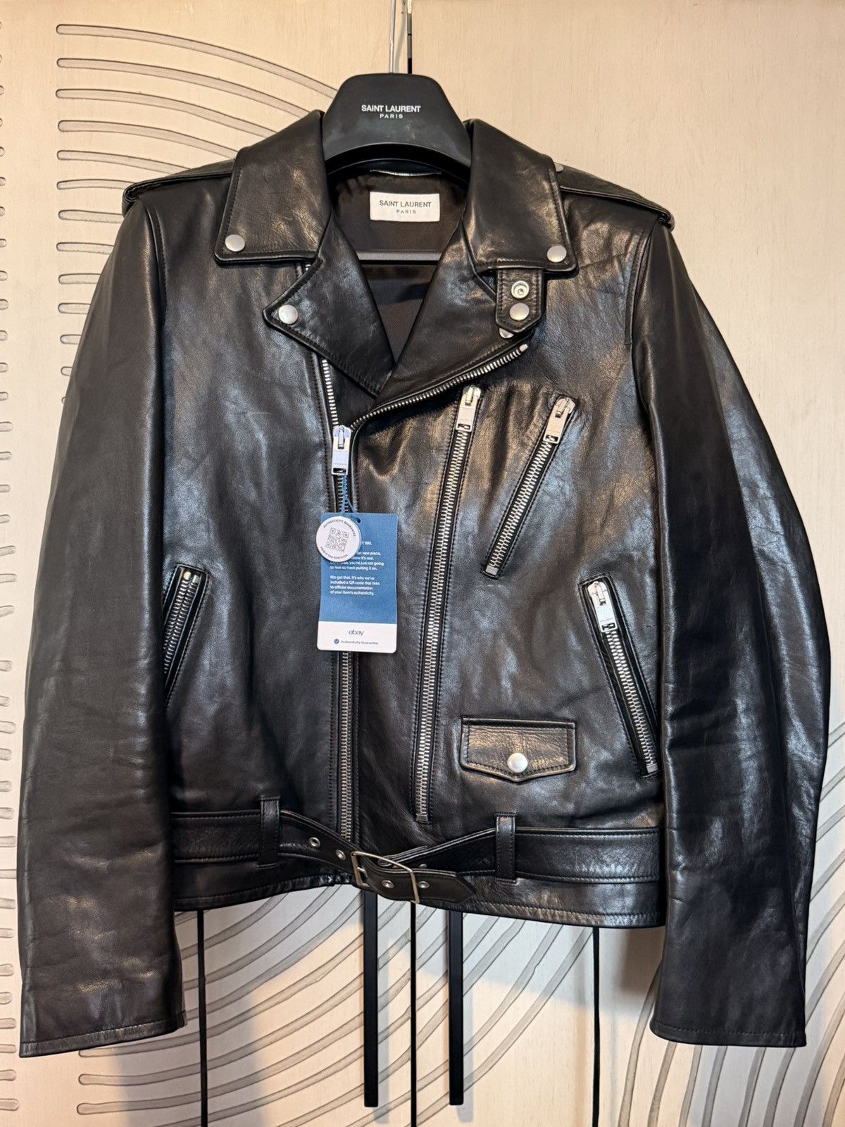 Saint Laurent Paris Saint Laurent 13F/W L17 Oil Calf Leather