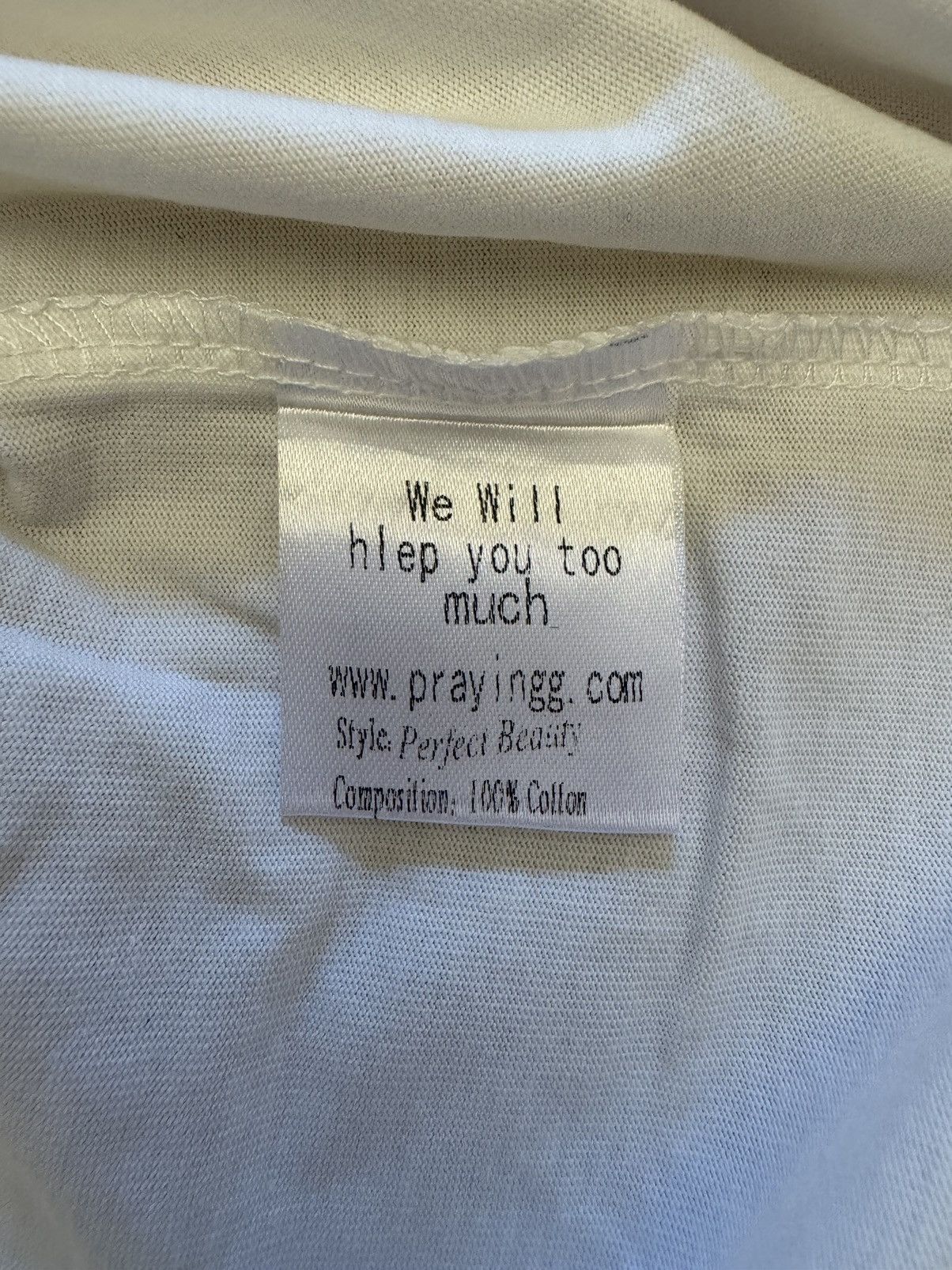Praying PRAYING You Can't Trust Women FUR POLO Size S / US 4 / IT 40 - 3 Thumbnail