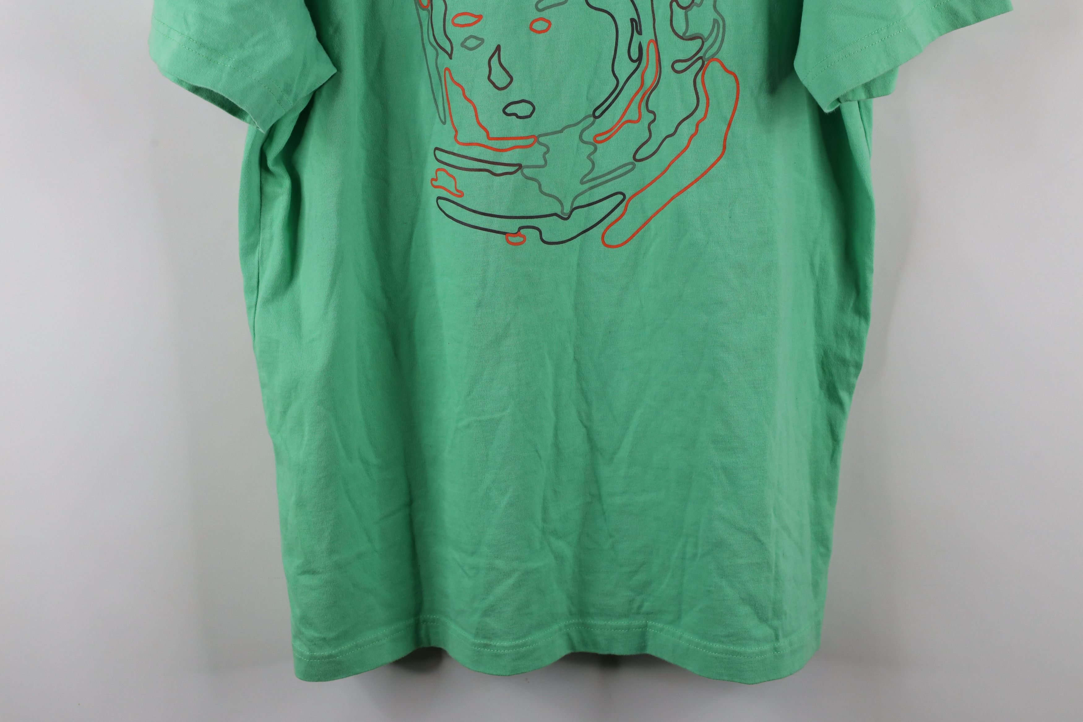Billionaire Boys Club × Vintage Billionaire Boys Club Spell Out Spaceman T-Shirt Green Size US L / EU 52-54 / 3 - 3 Thumbnail