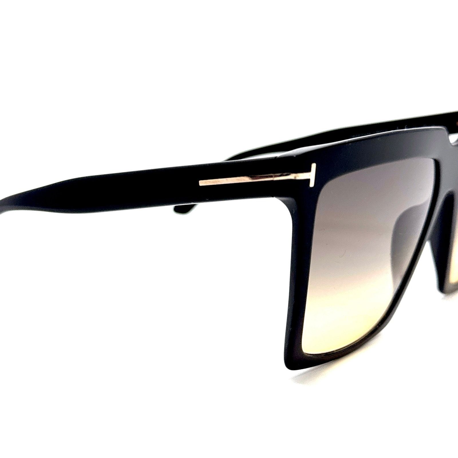 Tom Ford New, TOM FORD Sabrina-02 Sunglasses TF764 01B Authentic Size ONE SIZE - 9 Thumbnail