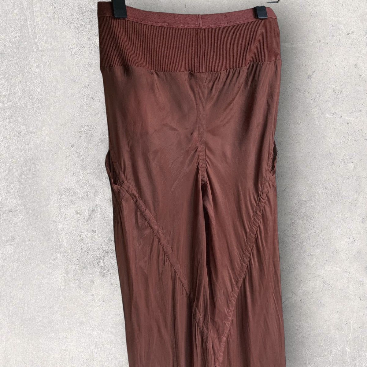 Rick Owens SS24 Lido Henna Floor-length Bias Trousers Size 28" / US 6 / IT 42 - 3 Thumbnail