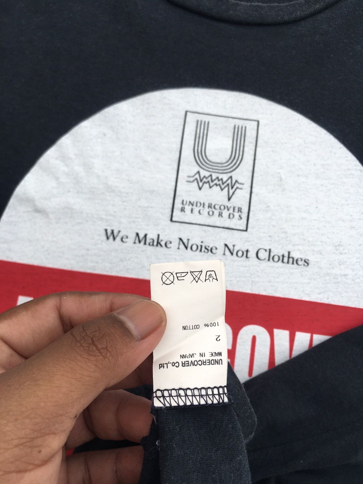 Undercover Rare UNDERCOVER Spellout Tshirt by Jun Takahashi Size US S / EU 44-46 / 1 - 13 Thumbnail