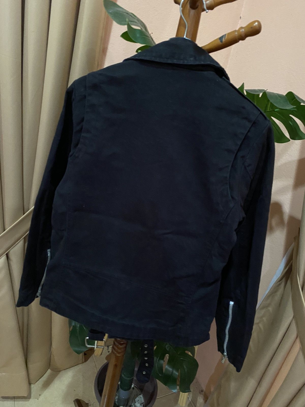 If Six Was Nine × Tripp NYC Tripp NYC Black Double Collar Biker Jacket Edgy and Stylish Size US S / EU 44-46 / 1 - 9 Thumbnail