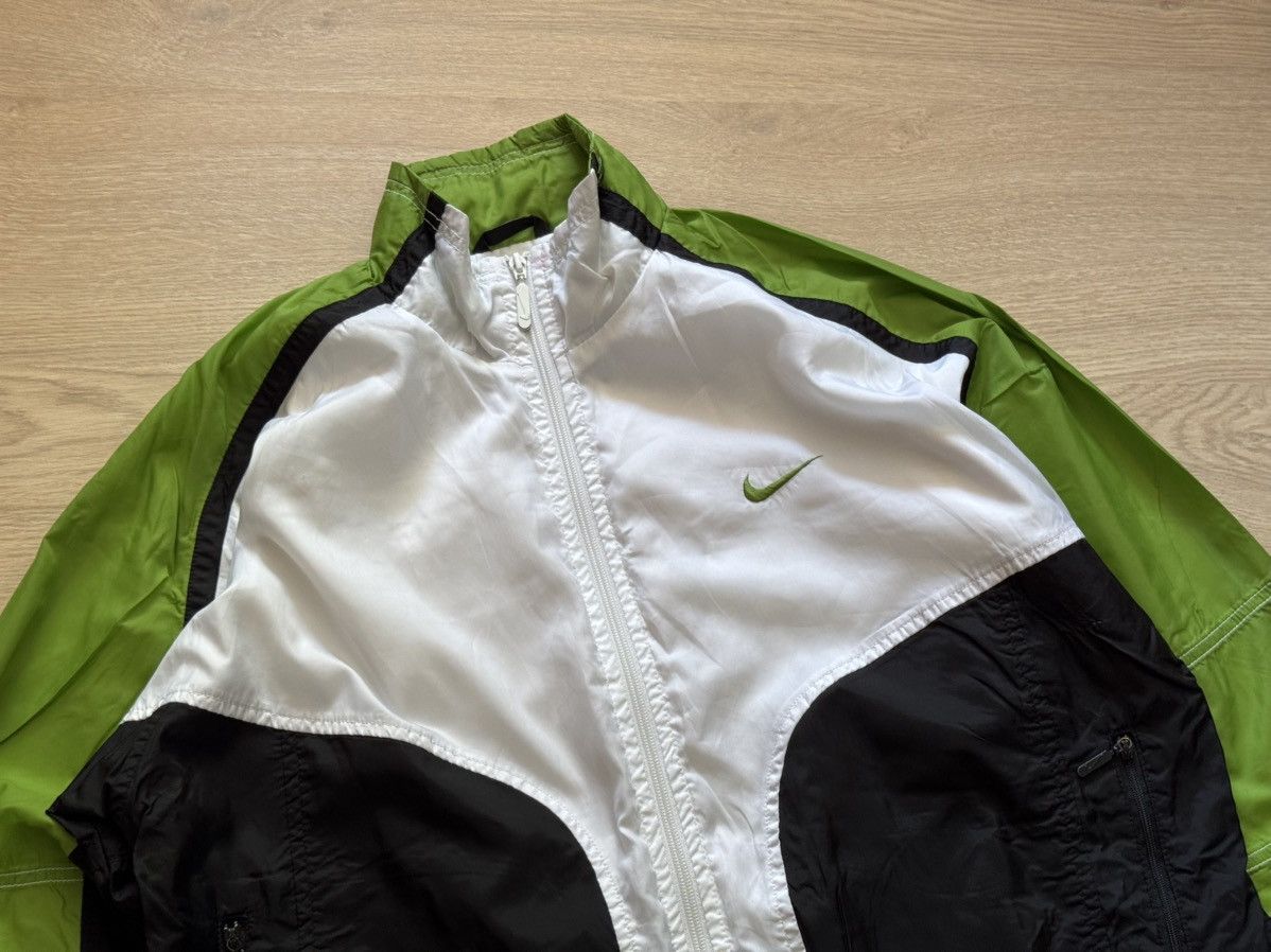Nike Vintage 00’s Nike y2k Sport Full Zip Nylon Jacket Size US M / EU 48-50 / 2 - 2 Thumbnail