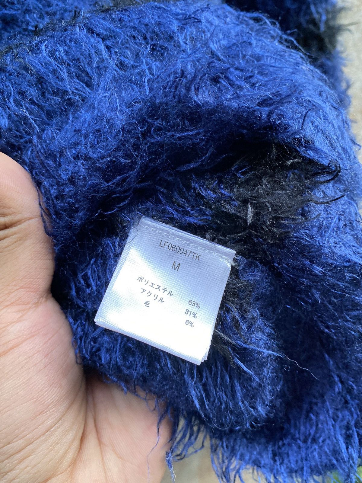 Issey Miyake × Japanese Brand Fuzzy Mohair Grunge Kurt cobain Style by Lowrys Farms Size US S / EU 44-46 / 1 - 5 Thumbnail