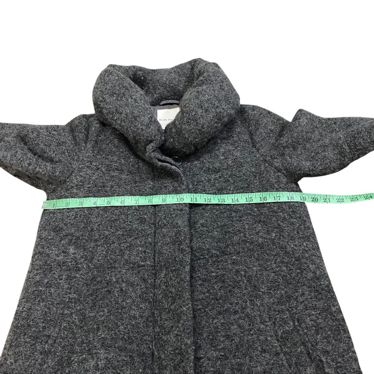 Max Mara Bliss Point Grey Wool Coat, Manifattura Mac & Co. Italy, Size M / US 6-8 / IT 42-44 - 13 Thumbnail