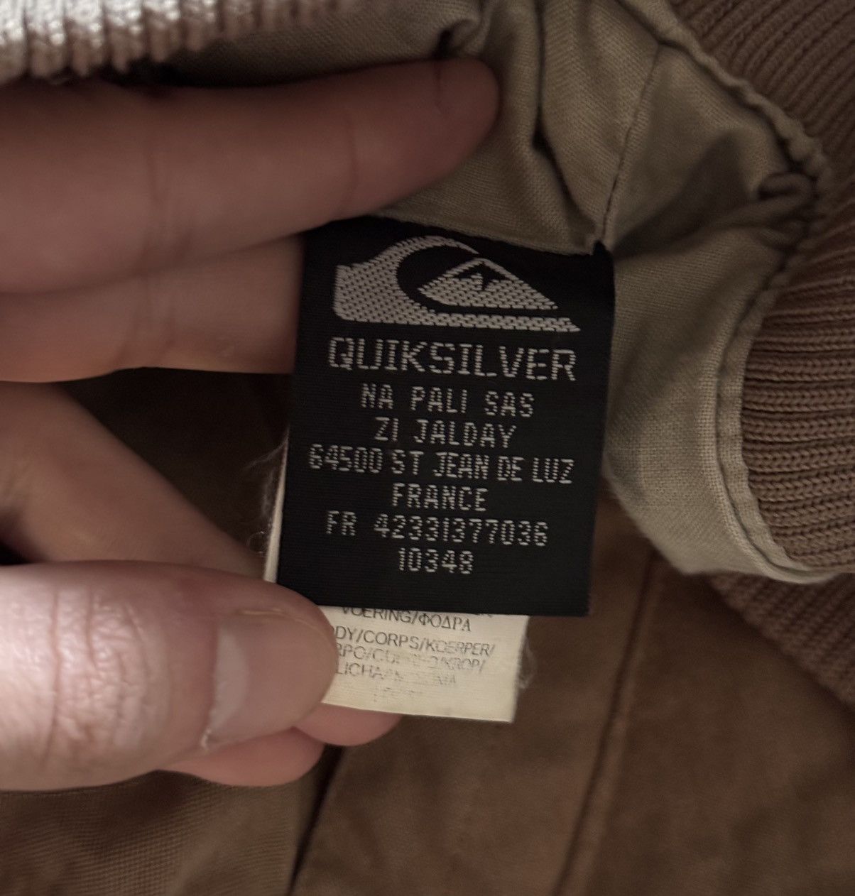 Quiksilver × Vintage Vintage y2k Quiksilver Bomber Jacket Size US XXL / EU 58 / 5 - 9 Thumbnail