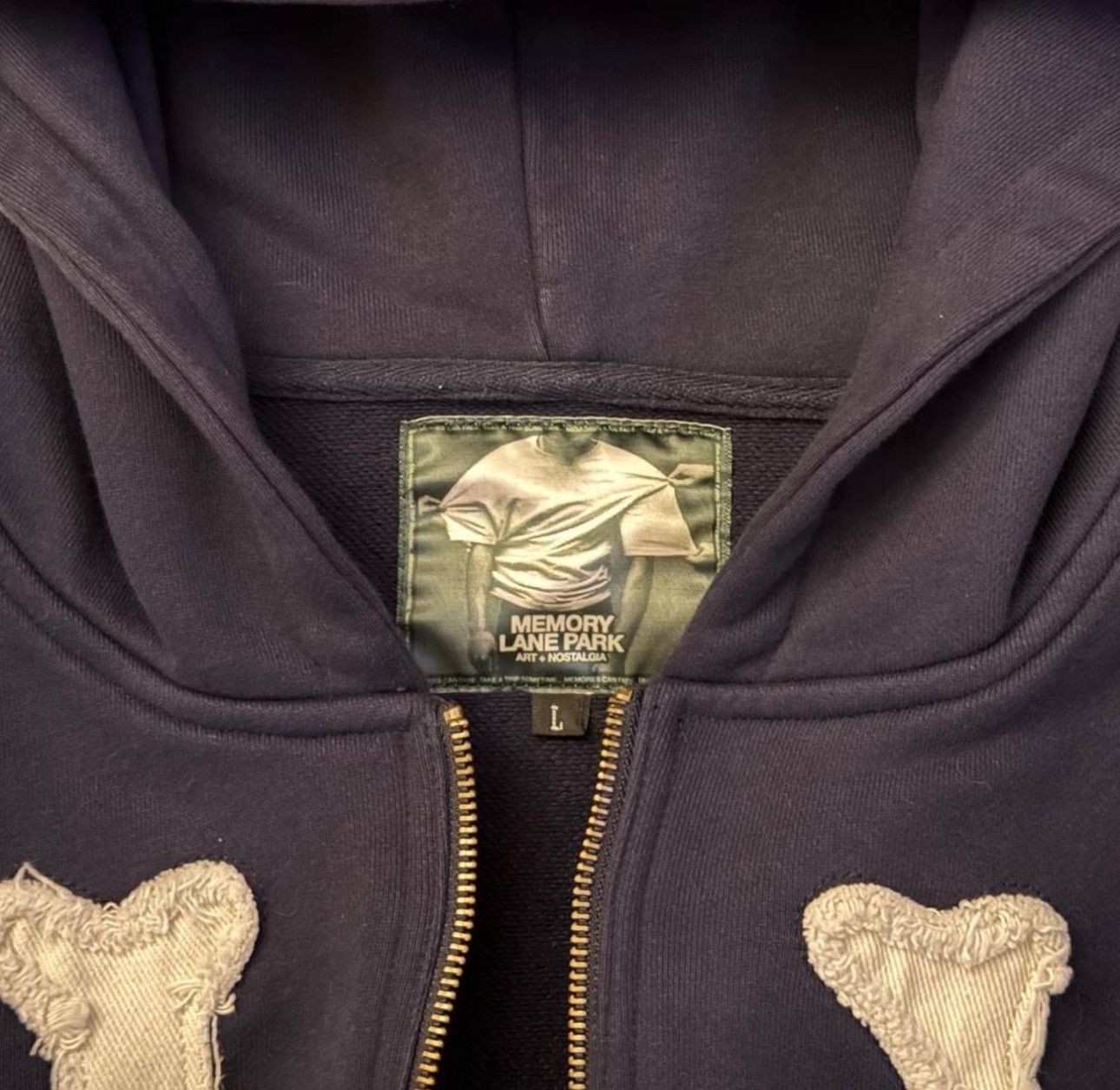 Other Rare Memory lane park navy and white New York zip-up hoodie Size US L / EU 52-54 / 3 - 2 Thumbnail