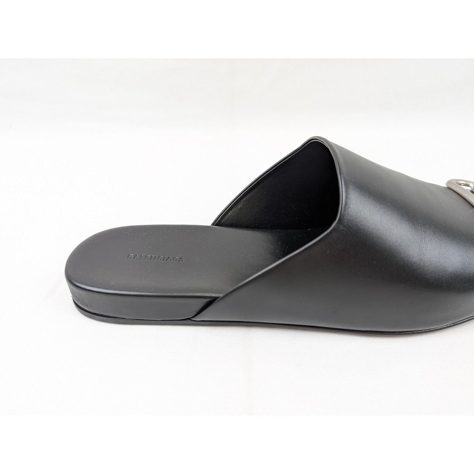Balenciaga o1rshd1 Q:3 / Cosy BB Mules in Black/Nikel Size US 10 / EU 43 - 4 Thumbnail