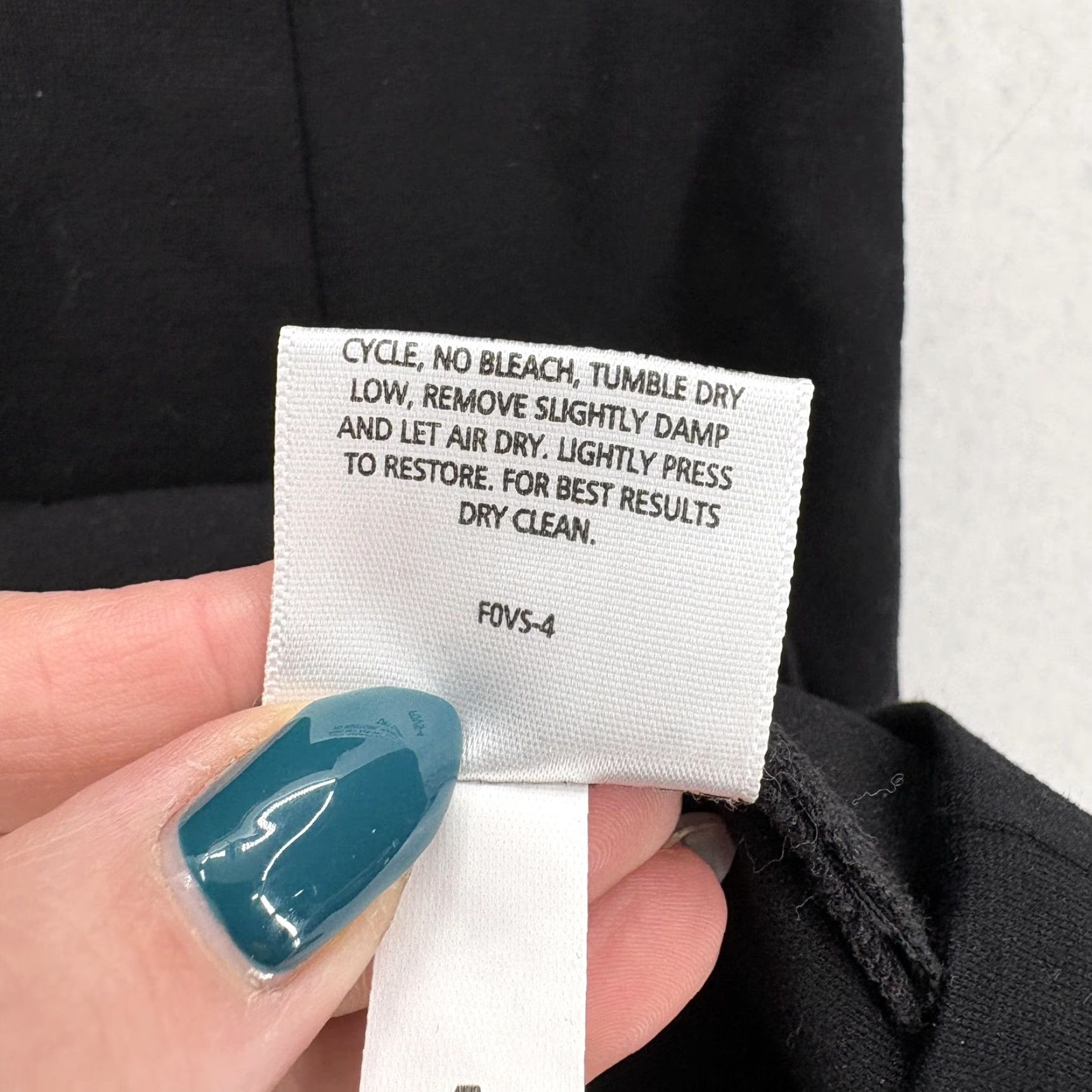 Eileen Fisher Eileen Fisher Dress Sheath Pencil Black Sleeveless Round Neck Womens PM Petite Quick Ship Zip Zipper Stretch Jersey Classic Business Party/Cocktail Size M / US 6-8 / IT 42-44 - 5 Thumbnail