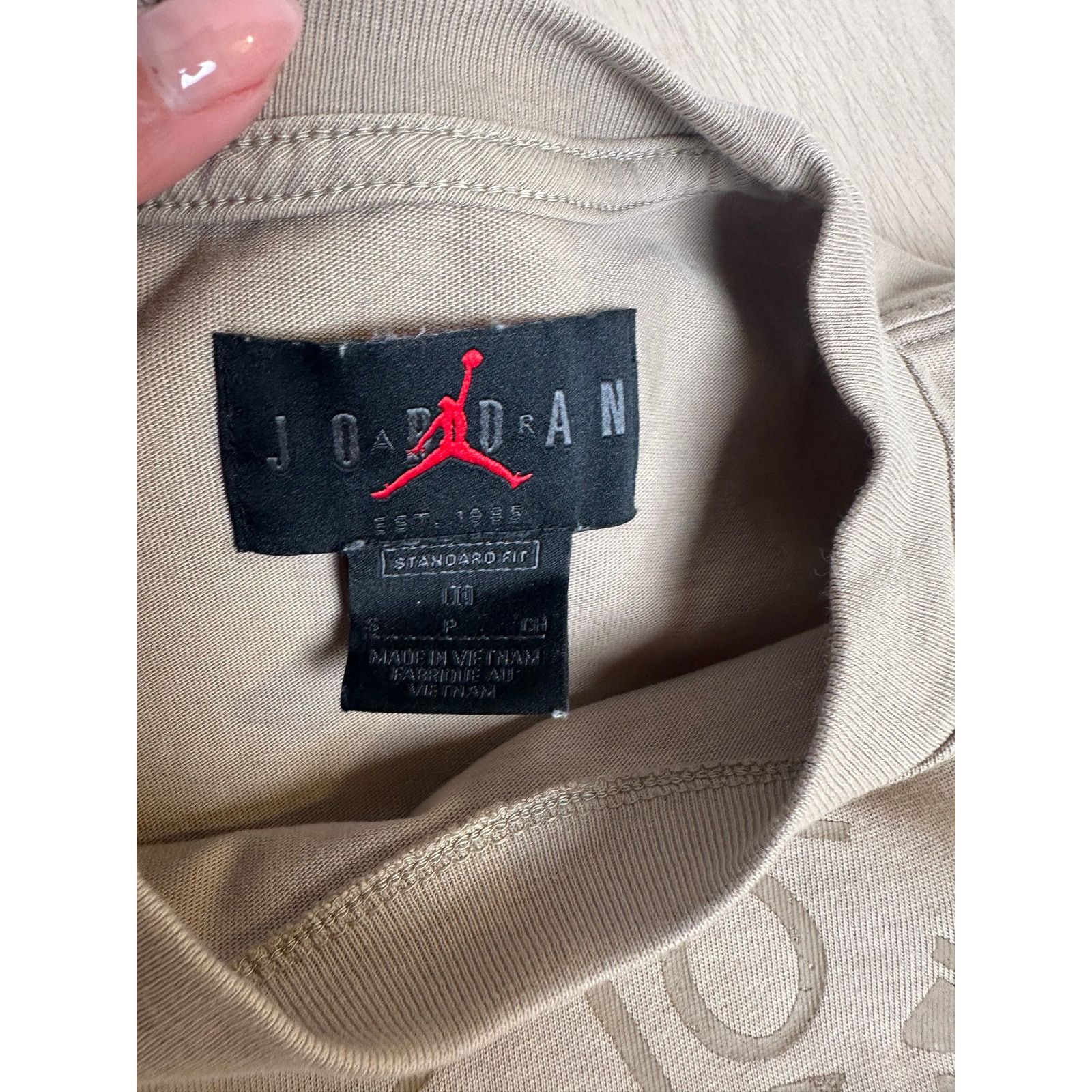 Jordan Brand Travis Scott Cactus Jack x Jordán T-Shirt - Size S - MINT Size US S / EU 44-46 / 1 - 7 Thumbnail
