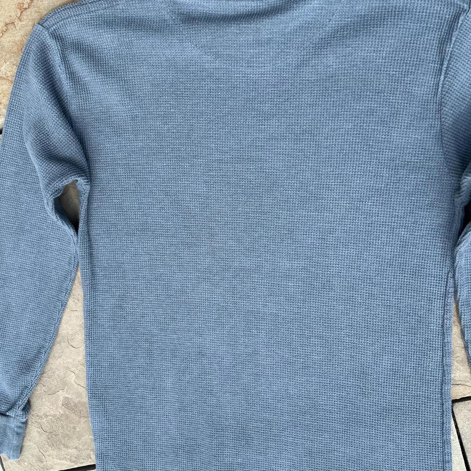 Other Y2K Reworked Upcycled Darkened Blue Thermal Size US S / EU 44-46 / 1 - 5 Thumbnail
