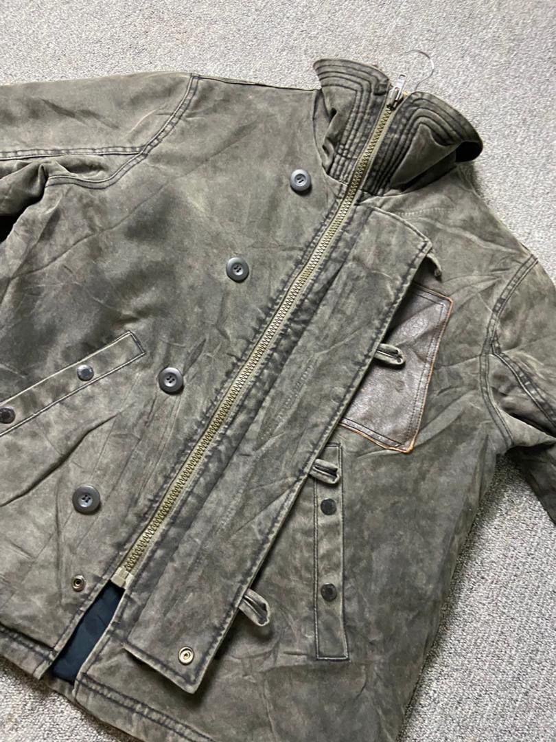 Avirex Avirex USA Moleskin Leather Officer Jacket (200) Size US M / EU 48-50 / 2 - 8 Thumbnail