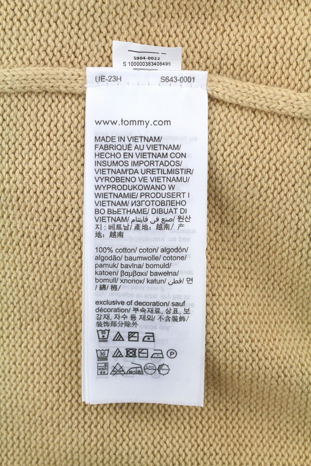 Tommy Hilfiger ESSENTIAL CREW NECK 2XL Tawny Sand Pullover 87378 Size US XXL / EU 58 / 5 - 7 Thumbnail