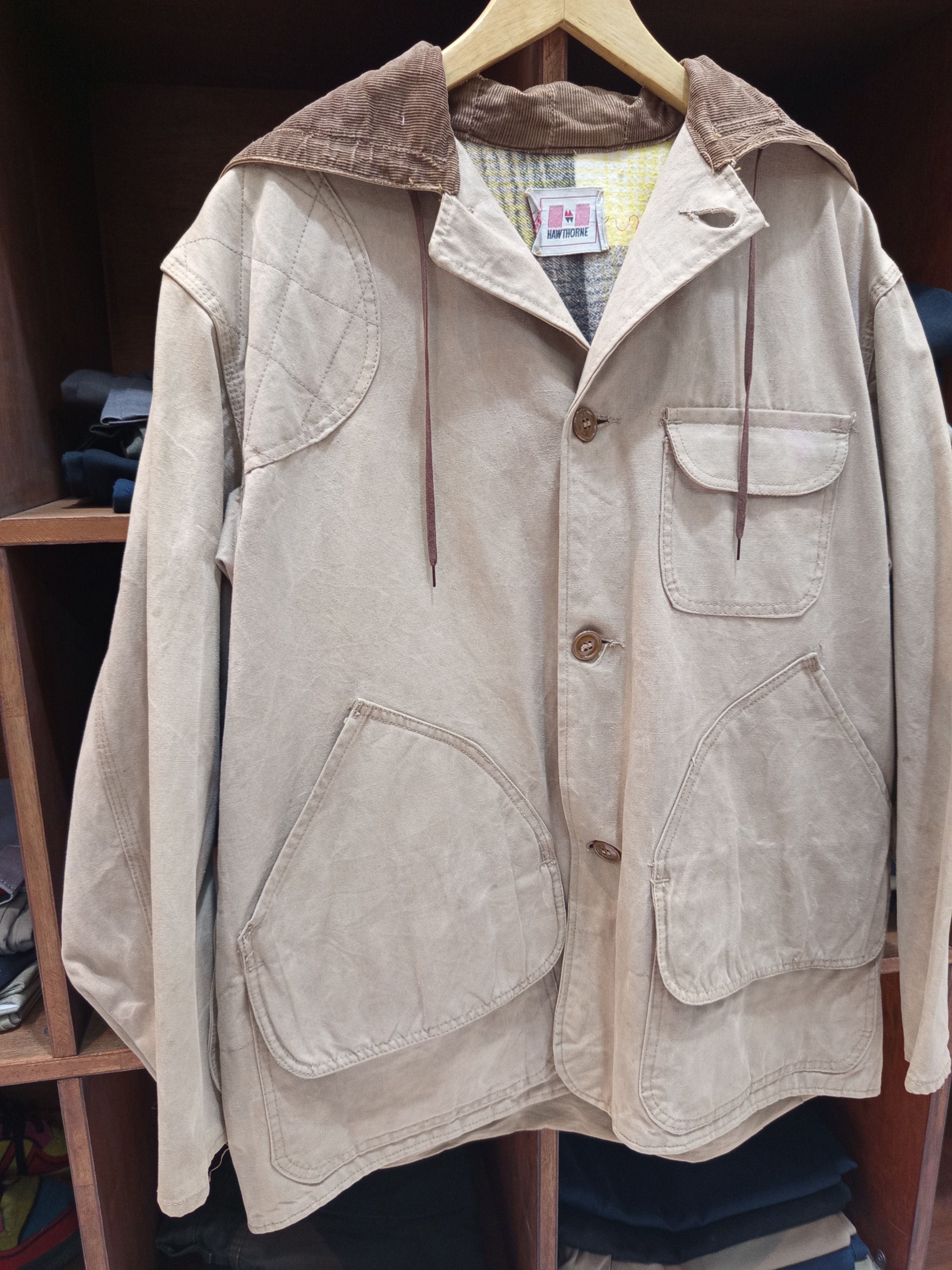 Vintage 1970s Hawthorne Hunting Jacket Size US L / EU 52-54 / 3 - 4 Thumbnail