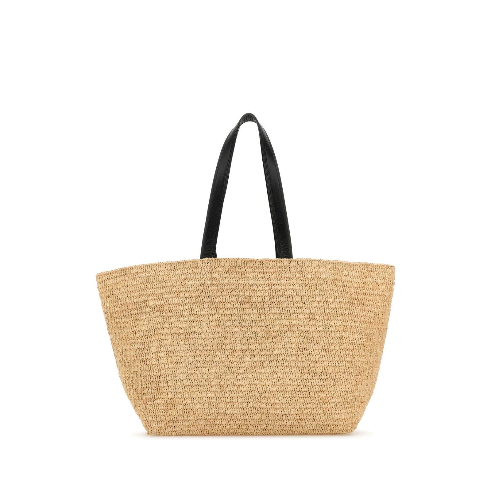 AMI AMI Raffia Black Tote Bag New & Authentic Size ONE SIZE - 3 Thumbnail