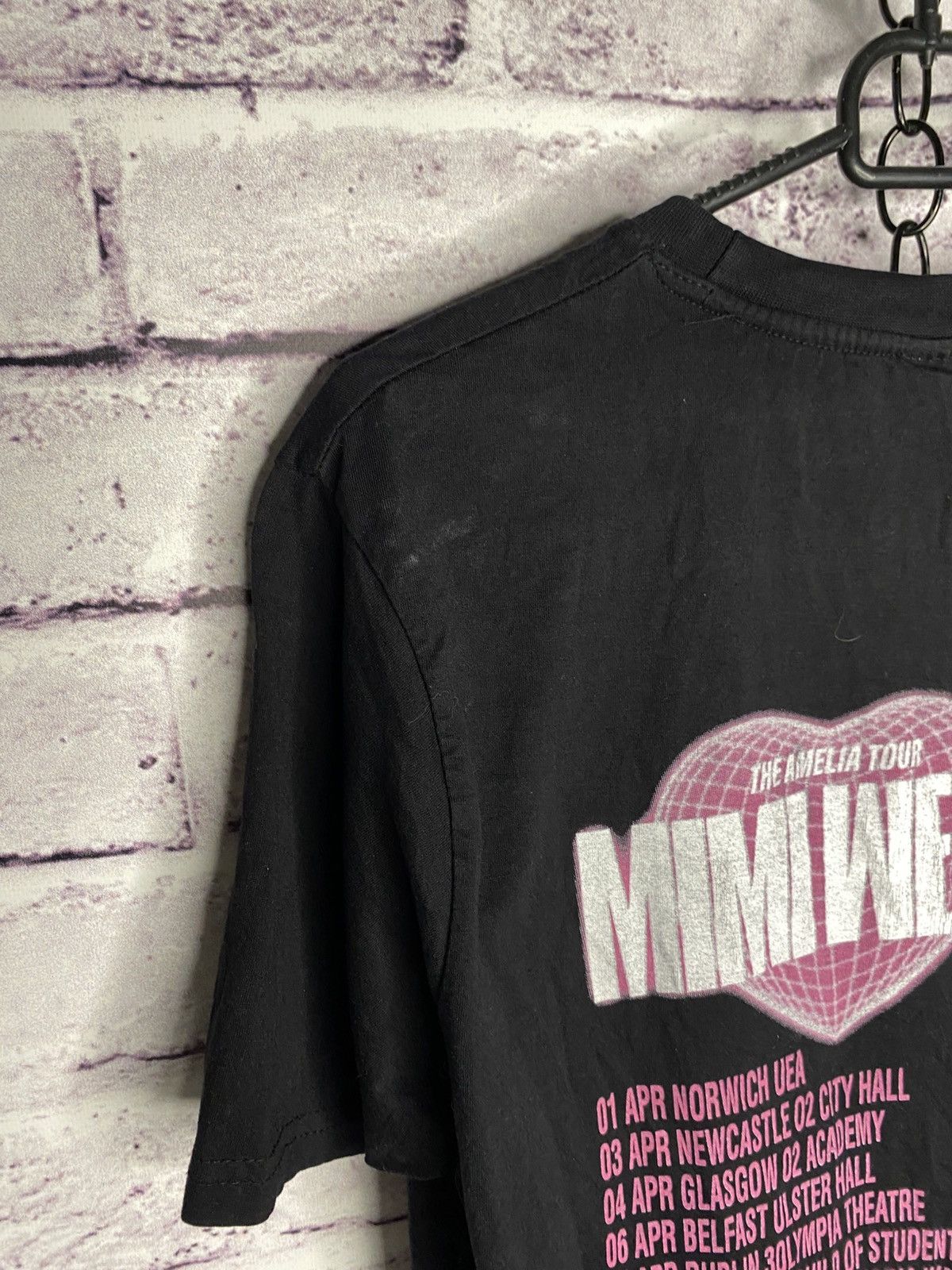 Band Tees Men's T-Shirt The Amelia Tour Mimi Webb Tour Rock Tee Size US M / EU 48-50 / 2 - 9 Thumbnail