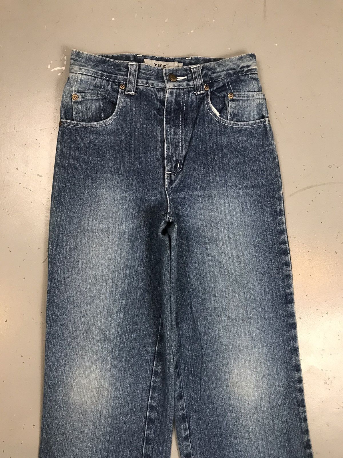 JNCO × Southpole × Vintage Vintage force crew embroidered straight denim pant Size 26" / US 2 / IT 38 - 5 Thumbnail