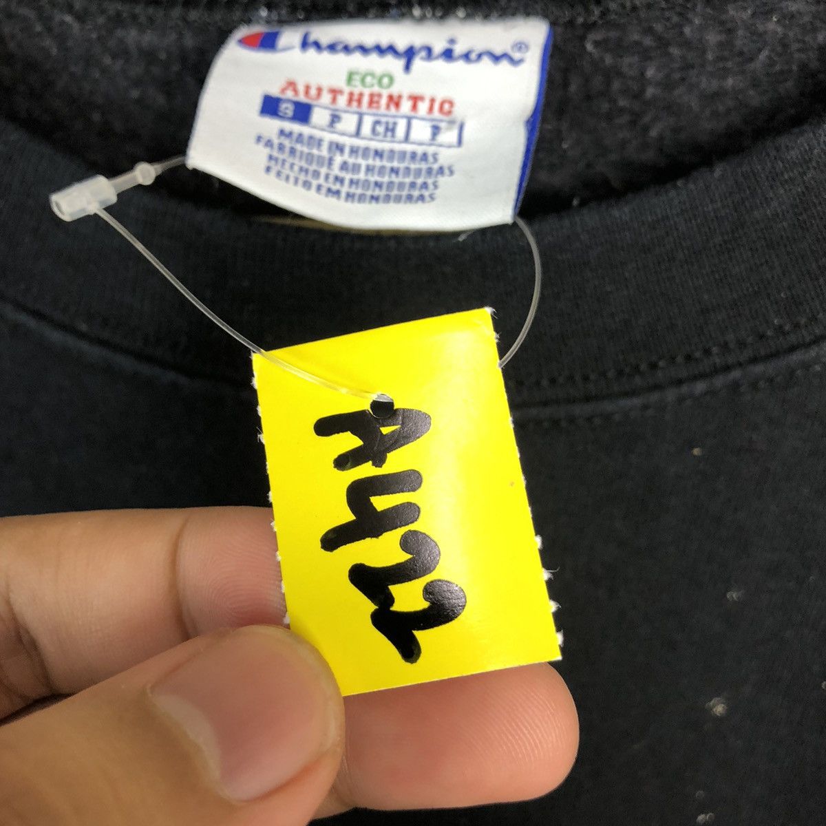 Champion Champion Black Sweatshirt #A422 Size US S / EU 44-46 / 1 - 10 Thumbnail
