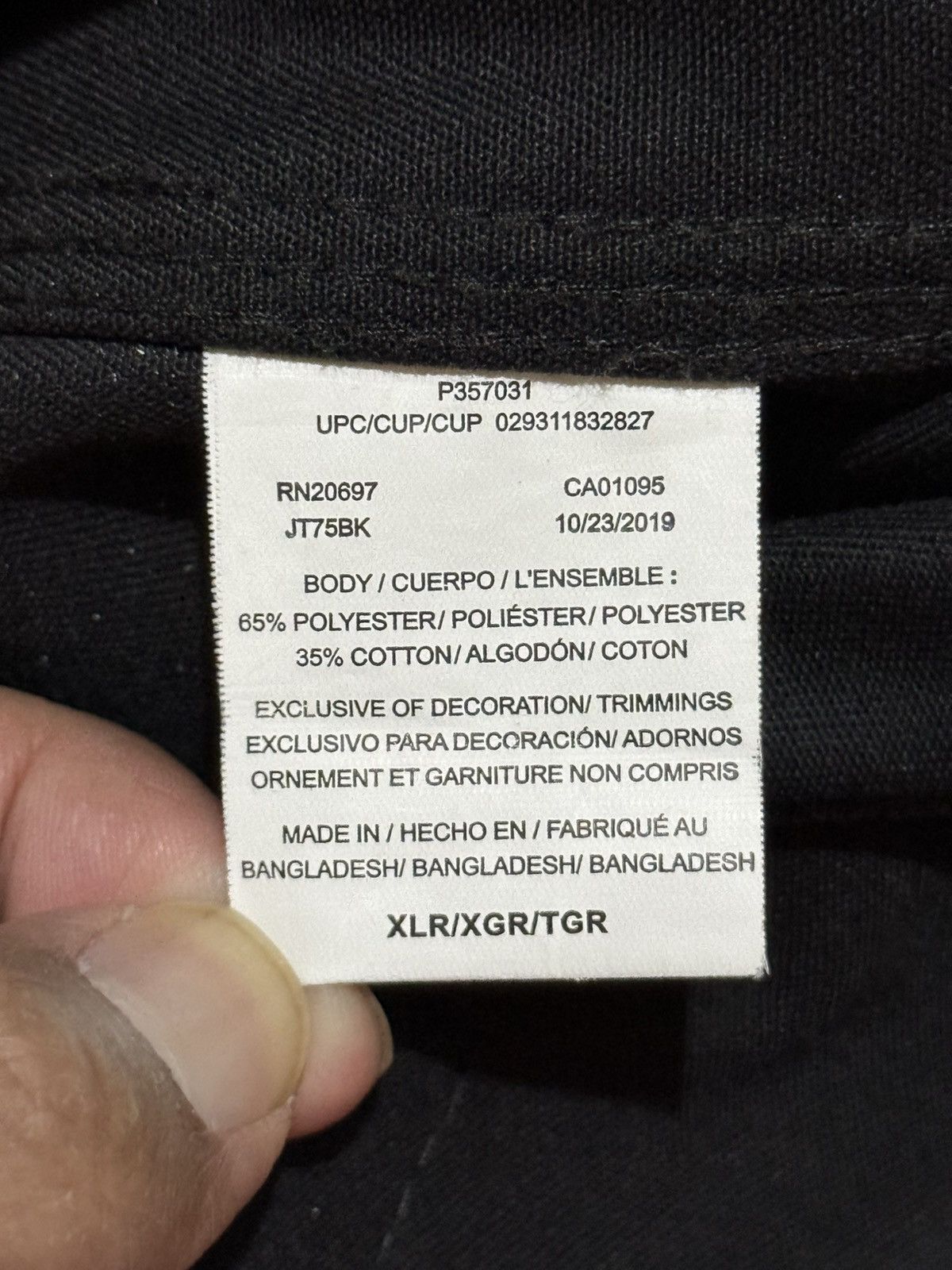 Travis Scott Dickies x Travis Scott Cactus Jack “Crew” Work Jacket Black Size US XL / EU 56 / 4 - 9 Thumbnail