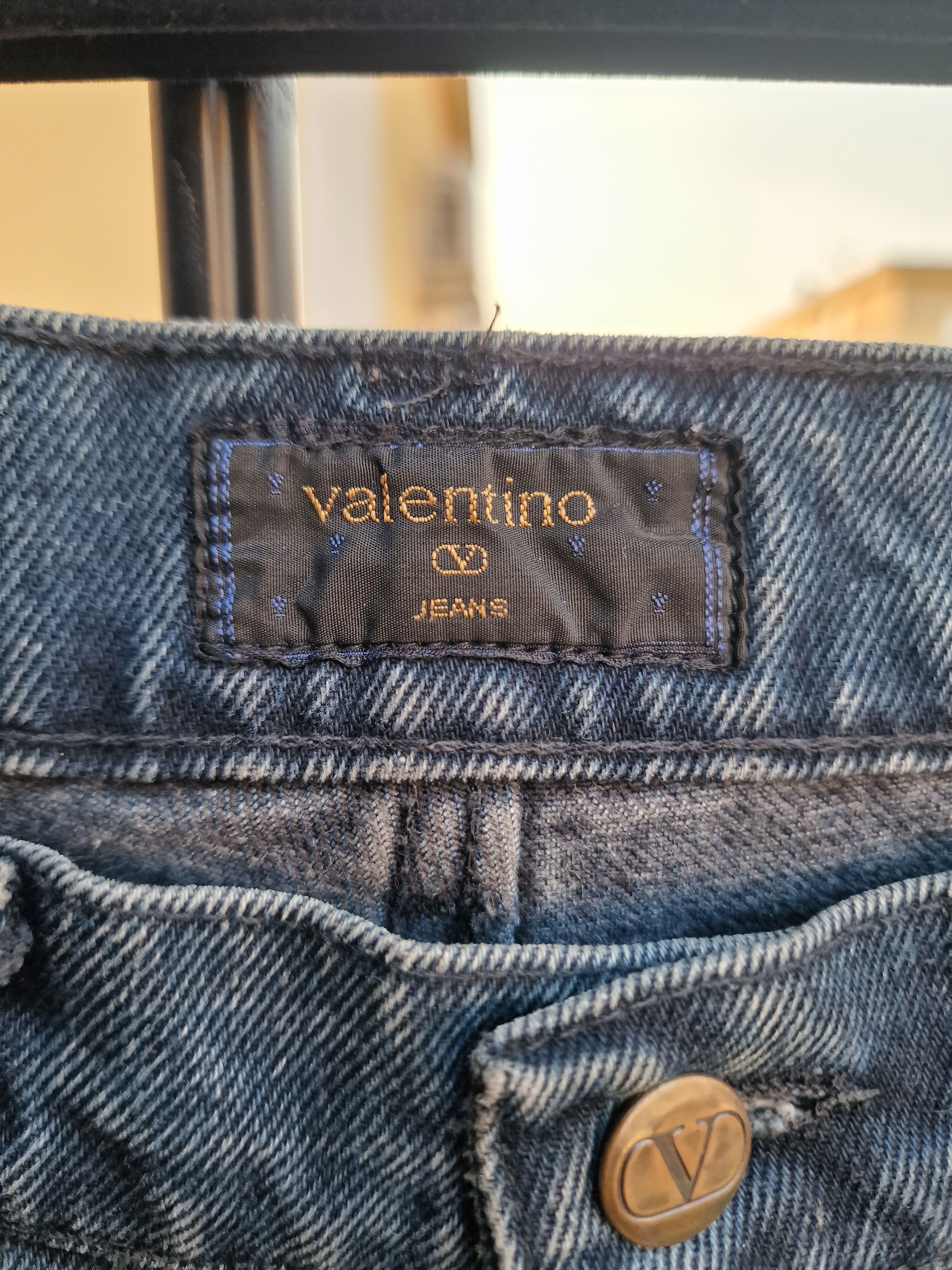 Valentino Rare Valentino Garavani 90s Straight Leg Denim Jeans Size US 32 / EU 48 - 5 Thumbnail